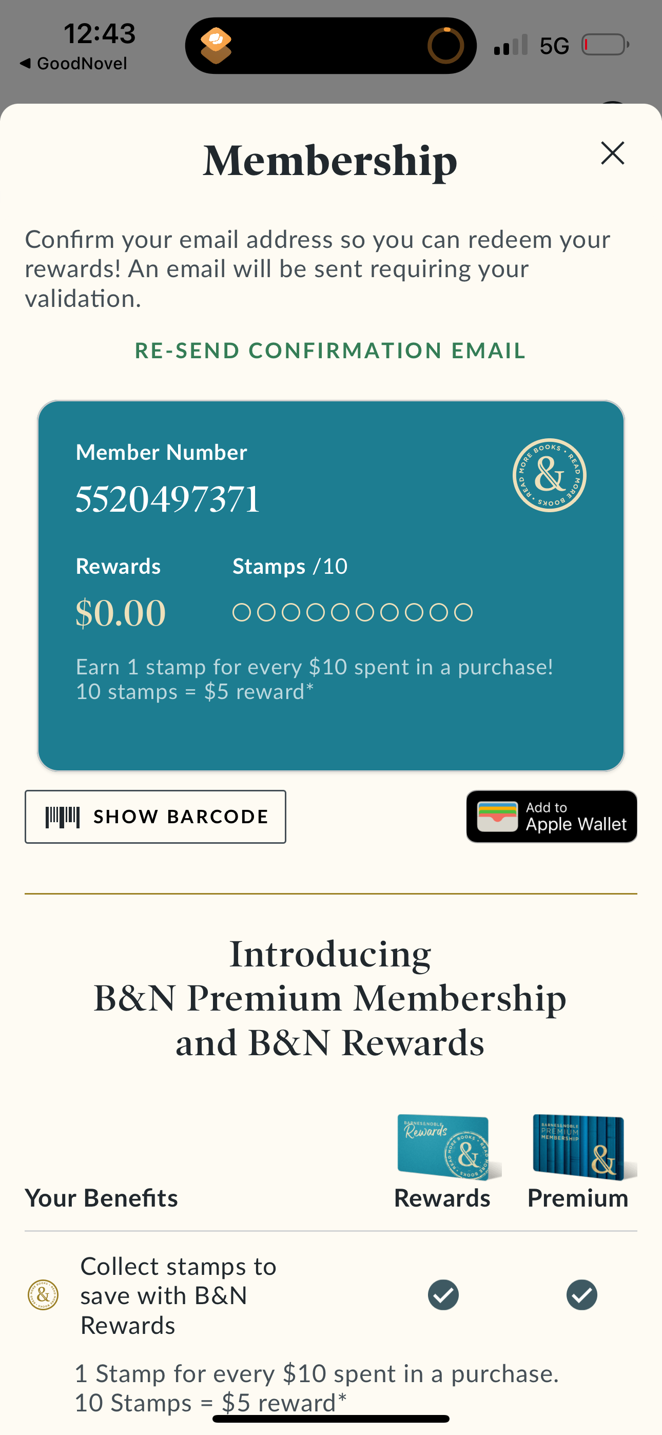 barnes app screenshot 166
