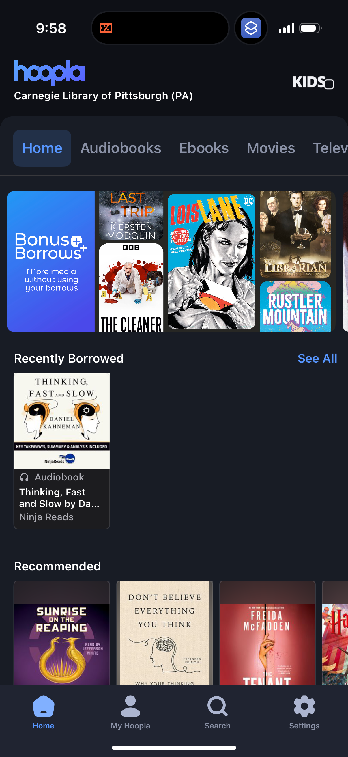 hoopla app screenshot 3