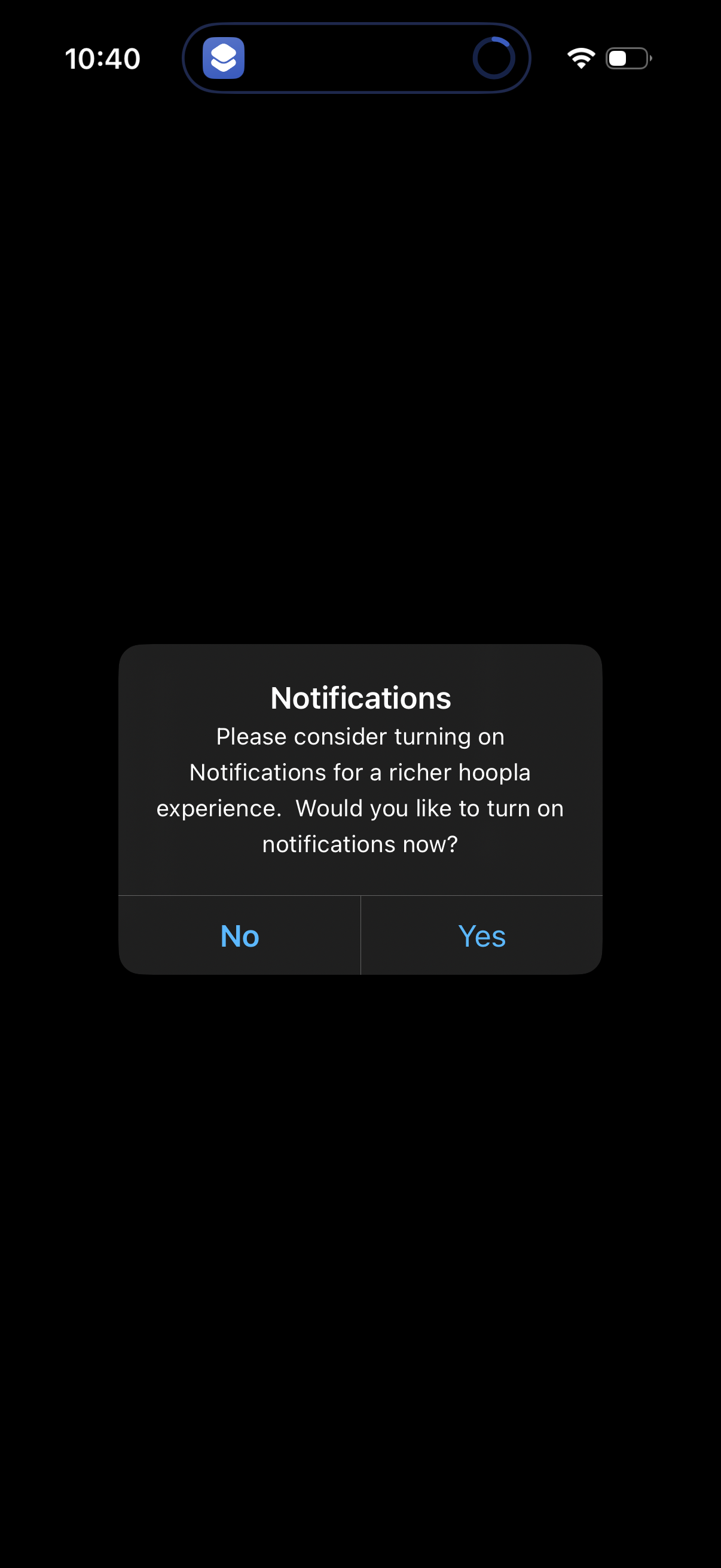 hoopla app screenshot 1