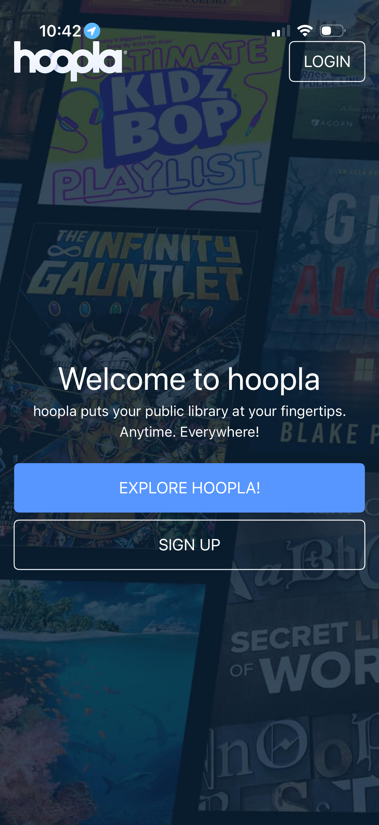 hoopla app screenshot 2