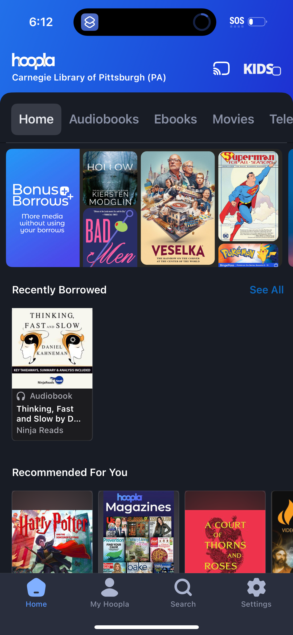 hoopla app screenshot 7