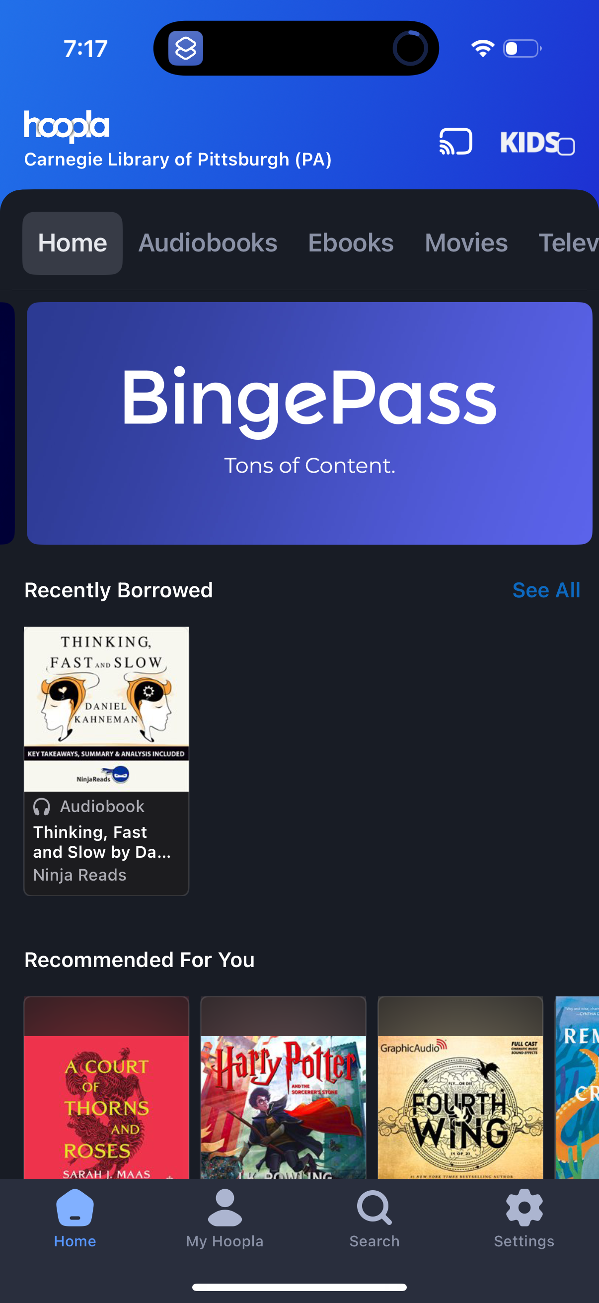 hoopla app screenshot 5