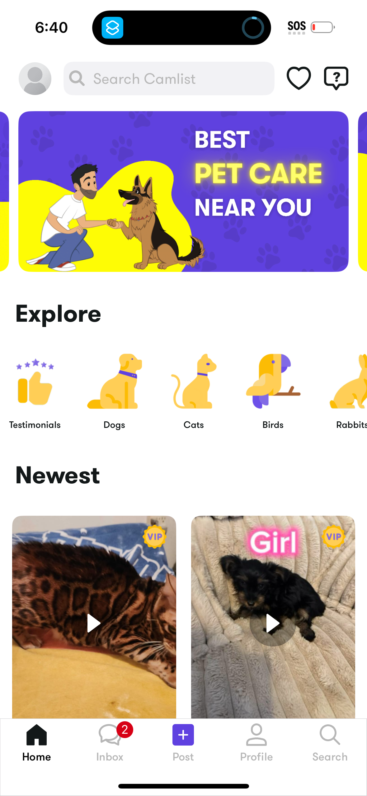 camlist app screenshot 4