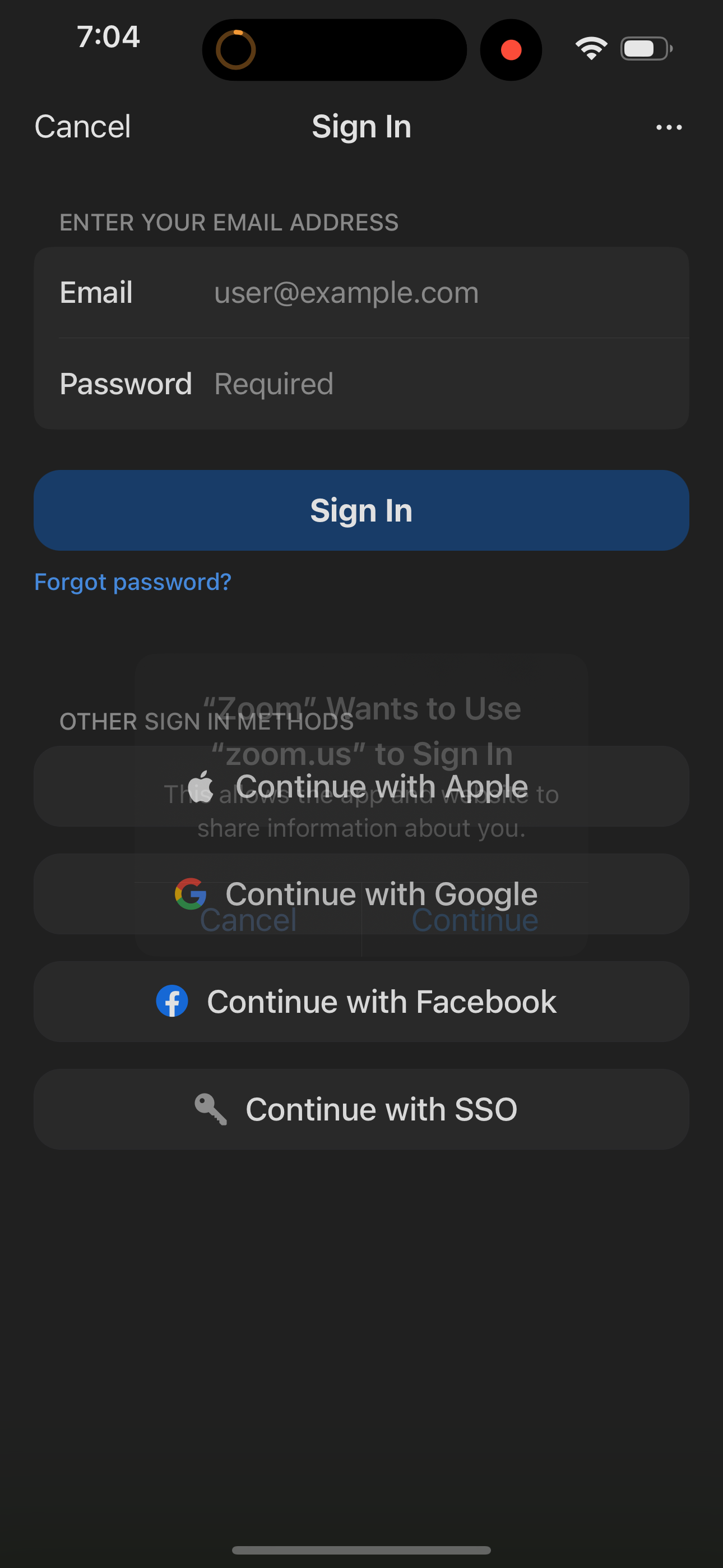 zoom app screenshot 219