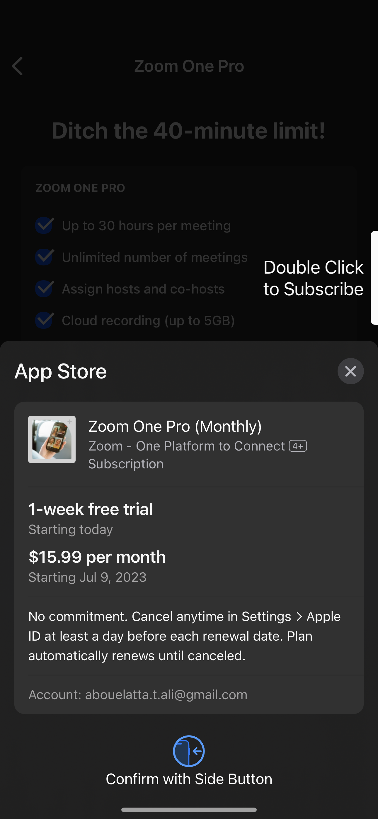 zoom app screenshot 180