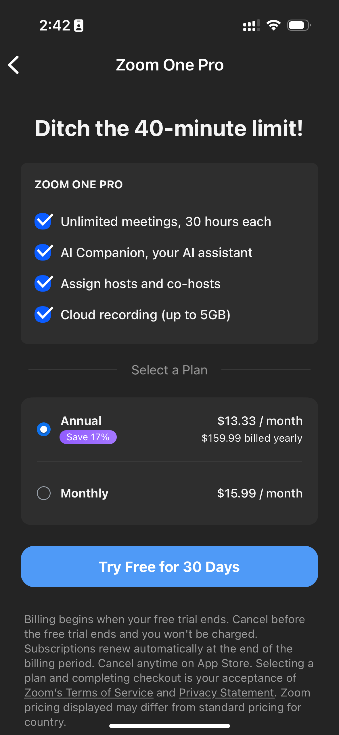 zoom app screenshot 161