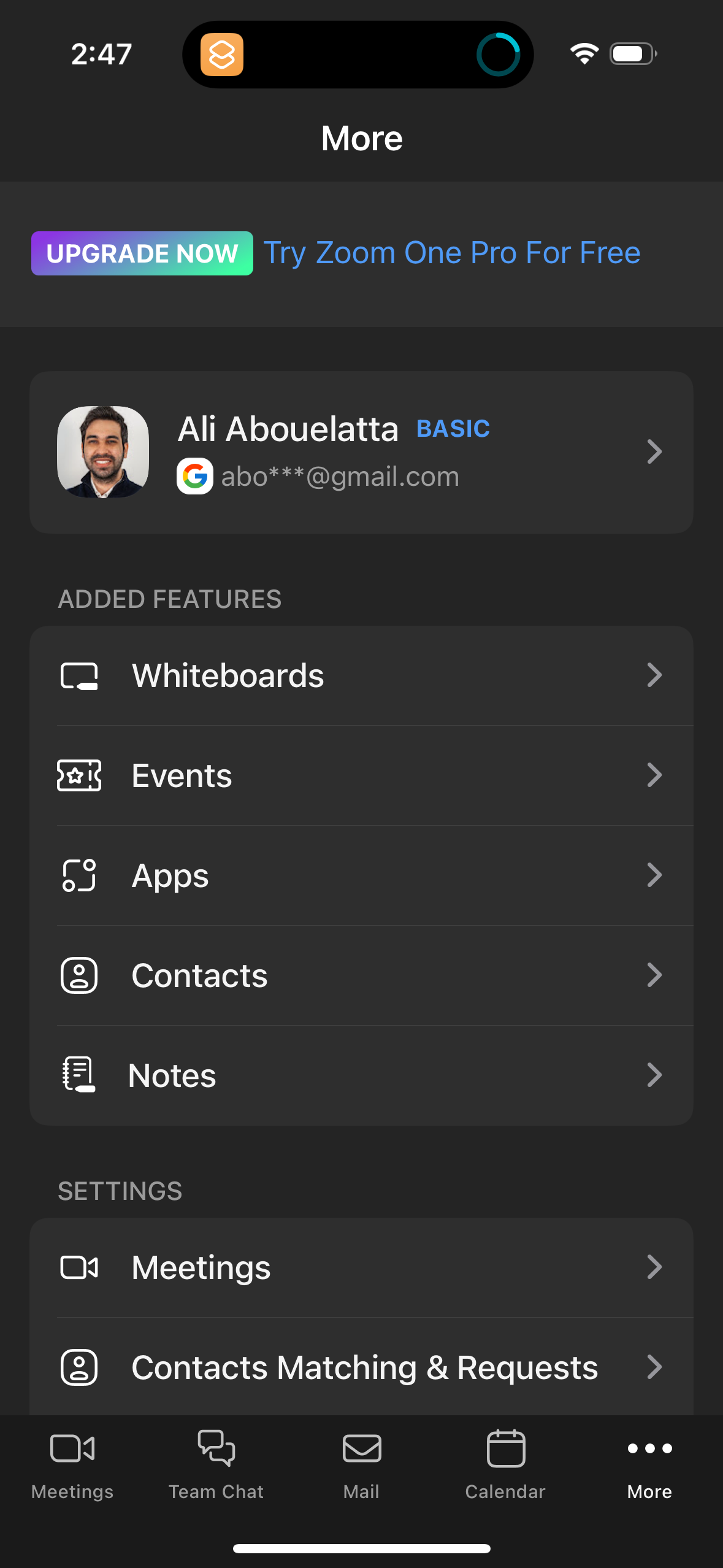 zoom app screenshot 160