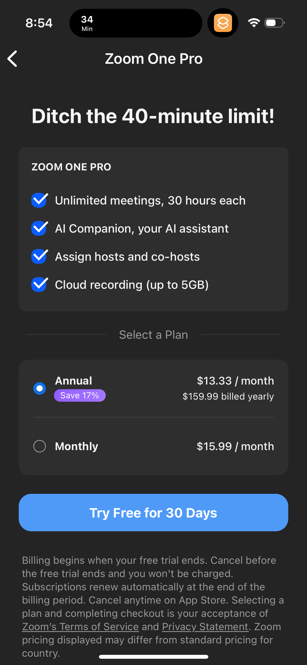 zoom app screenshot 158