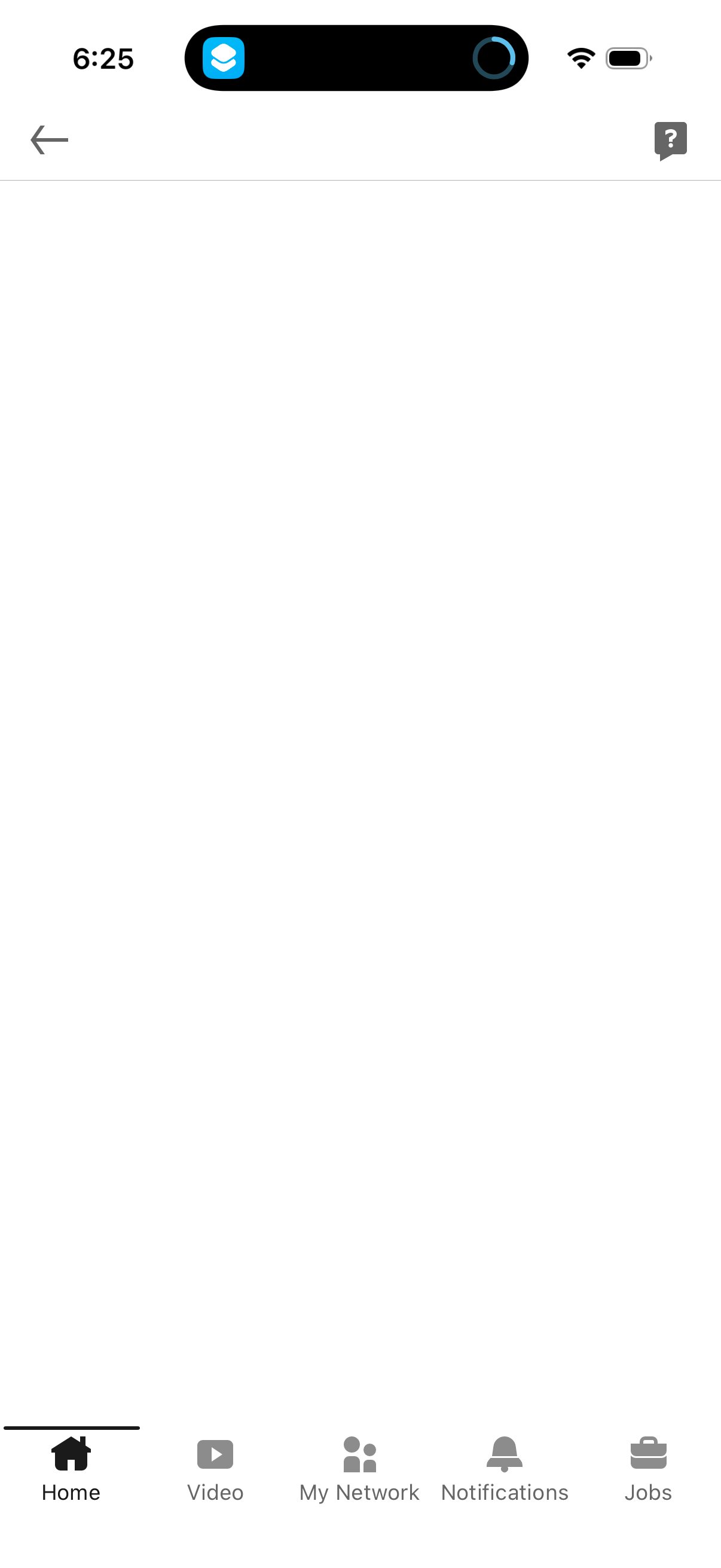 linkedin app screenshot 7