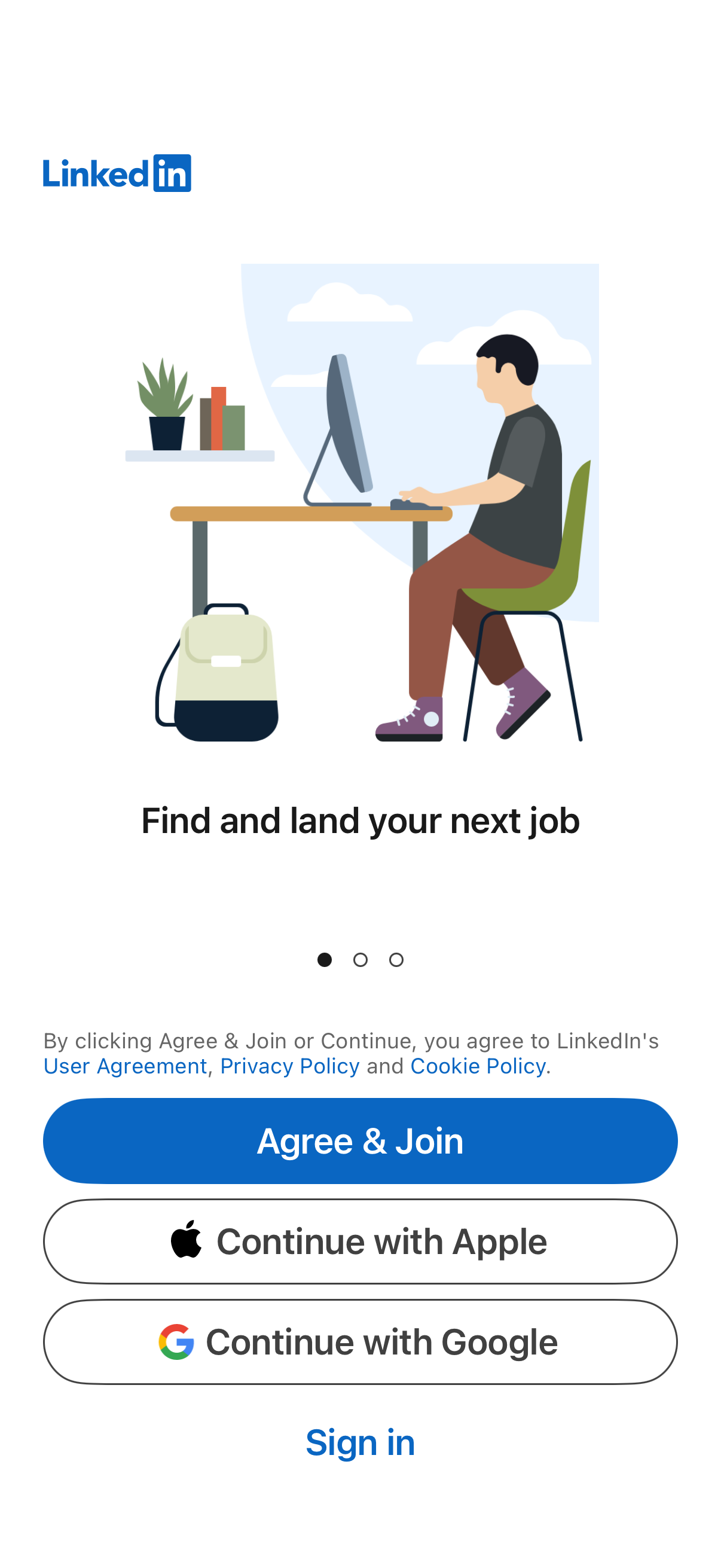 linkedin app screenshot 5