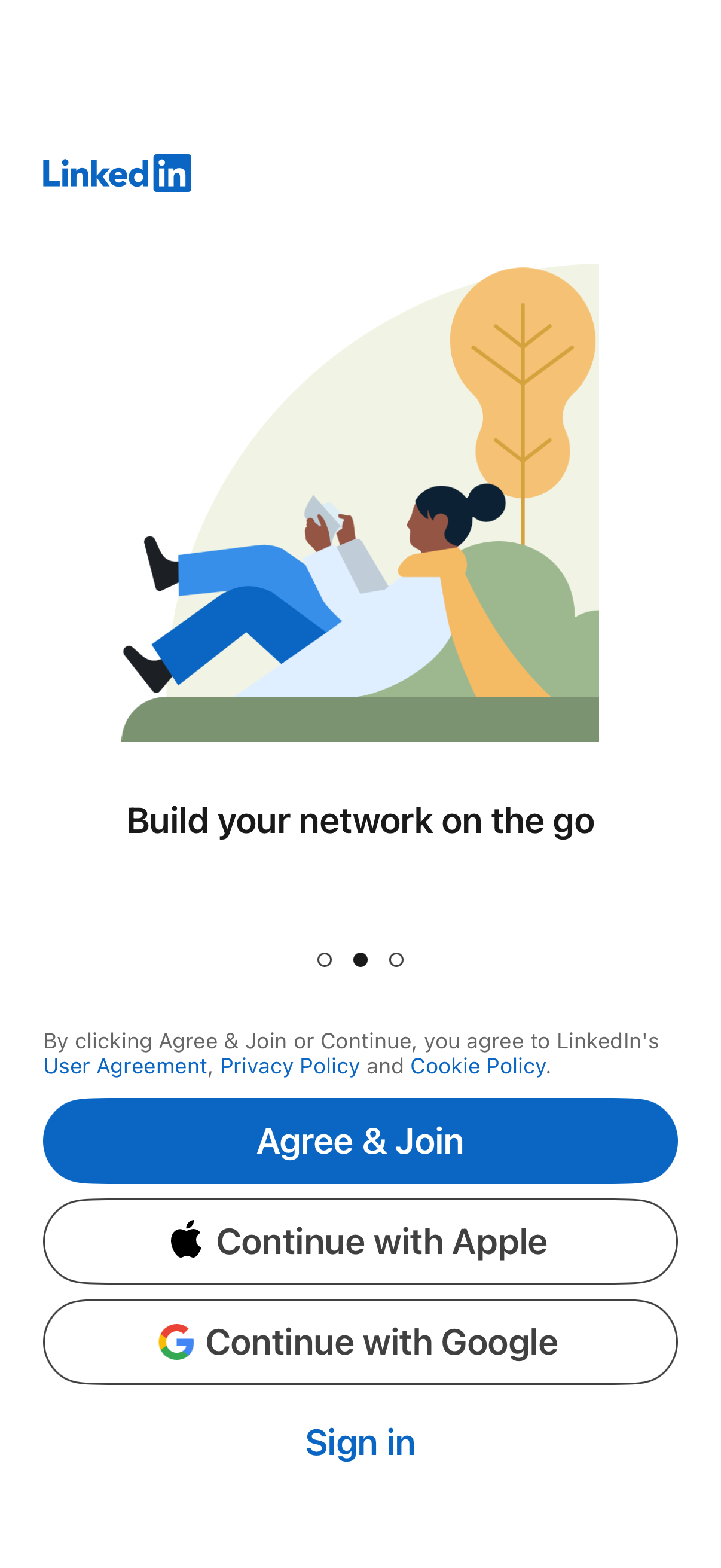 linkedin app screenshot 4
