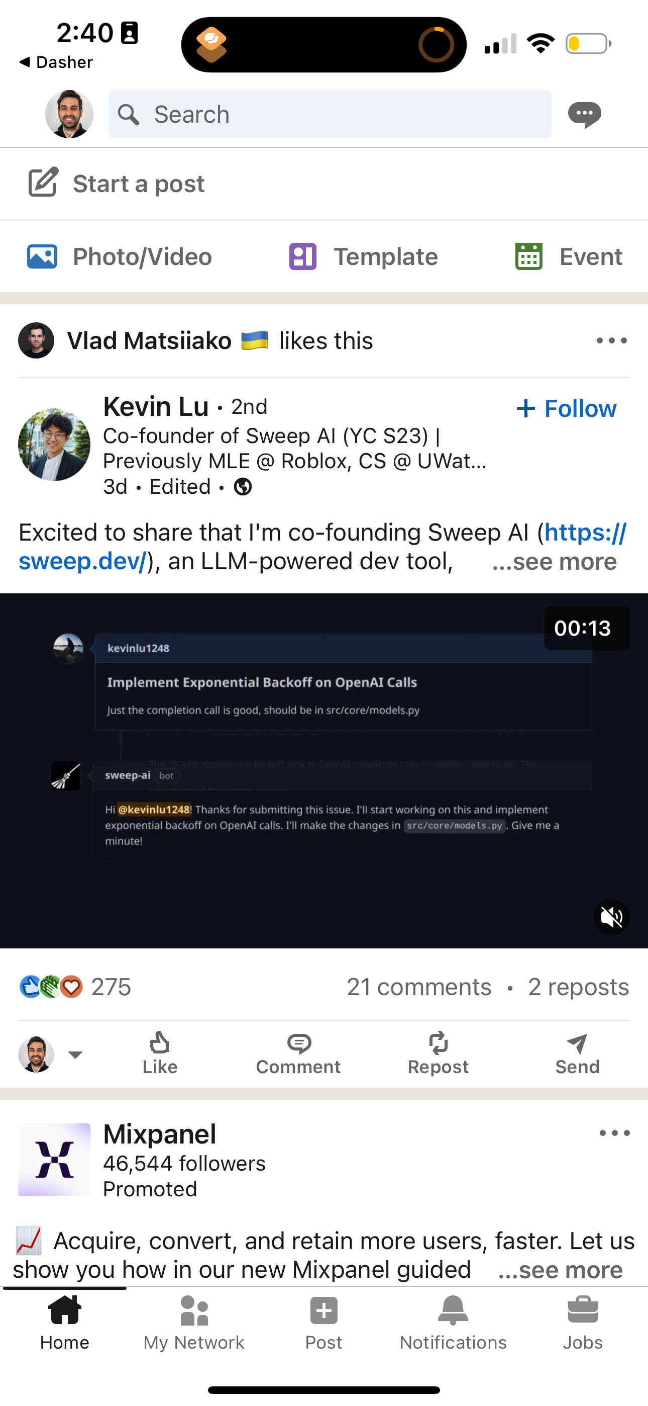 linkedin app screenshot 169