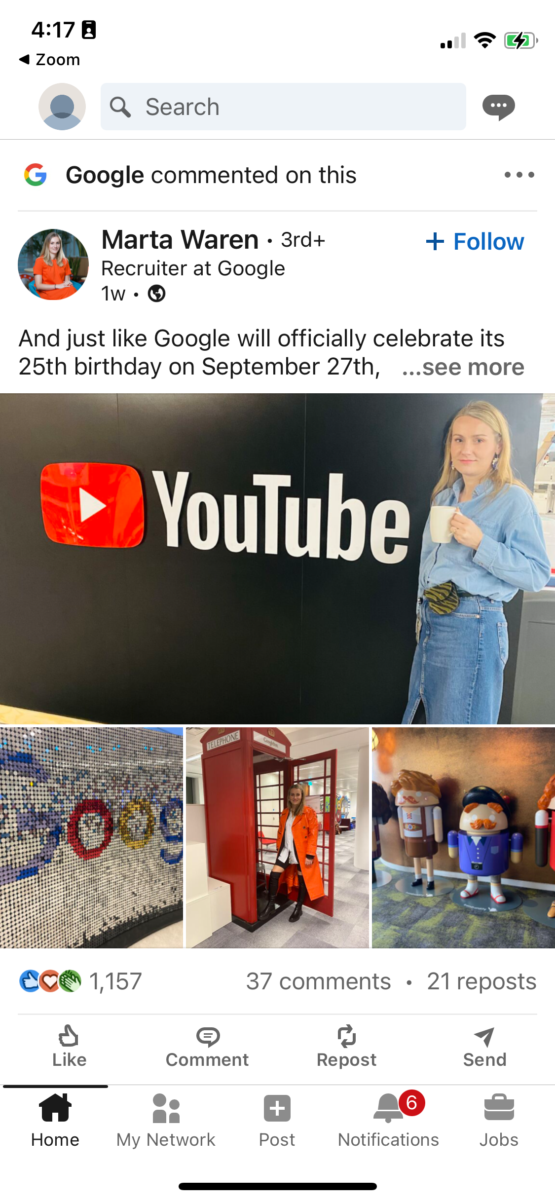 linkedin app screenshot 152