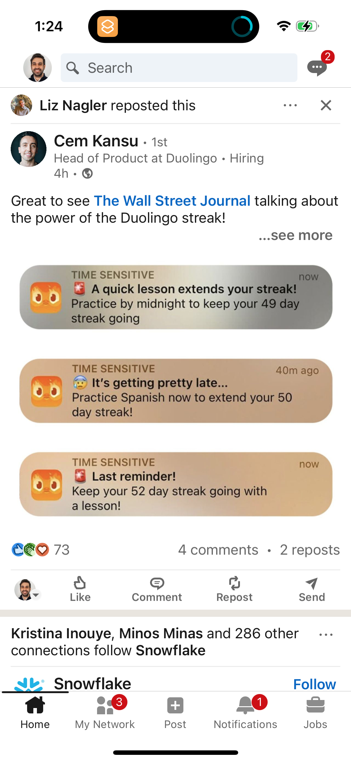 linkedin app screenshot 85