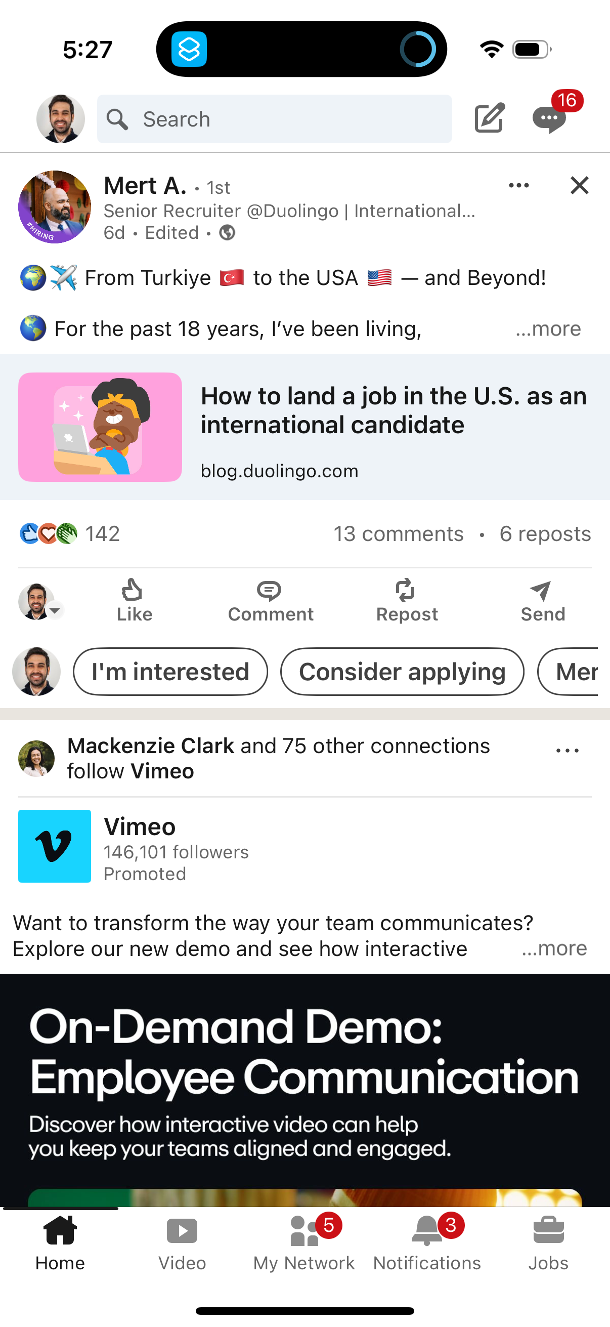 linkedin app screenshot 41