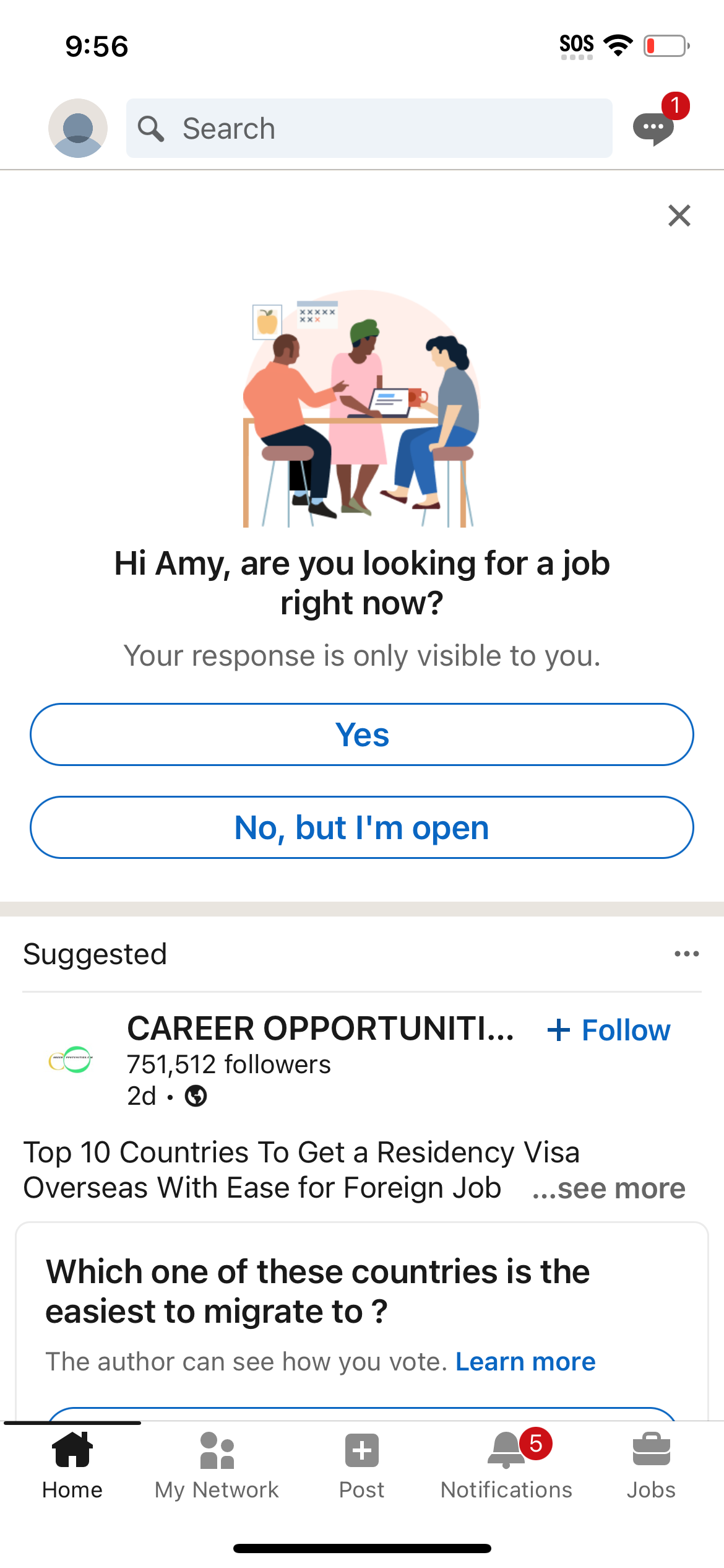 linkedin app screenshot 133