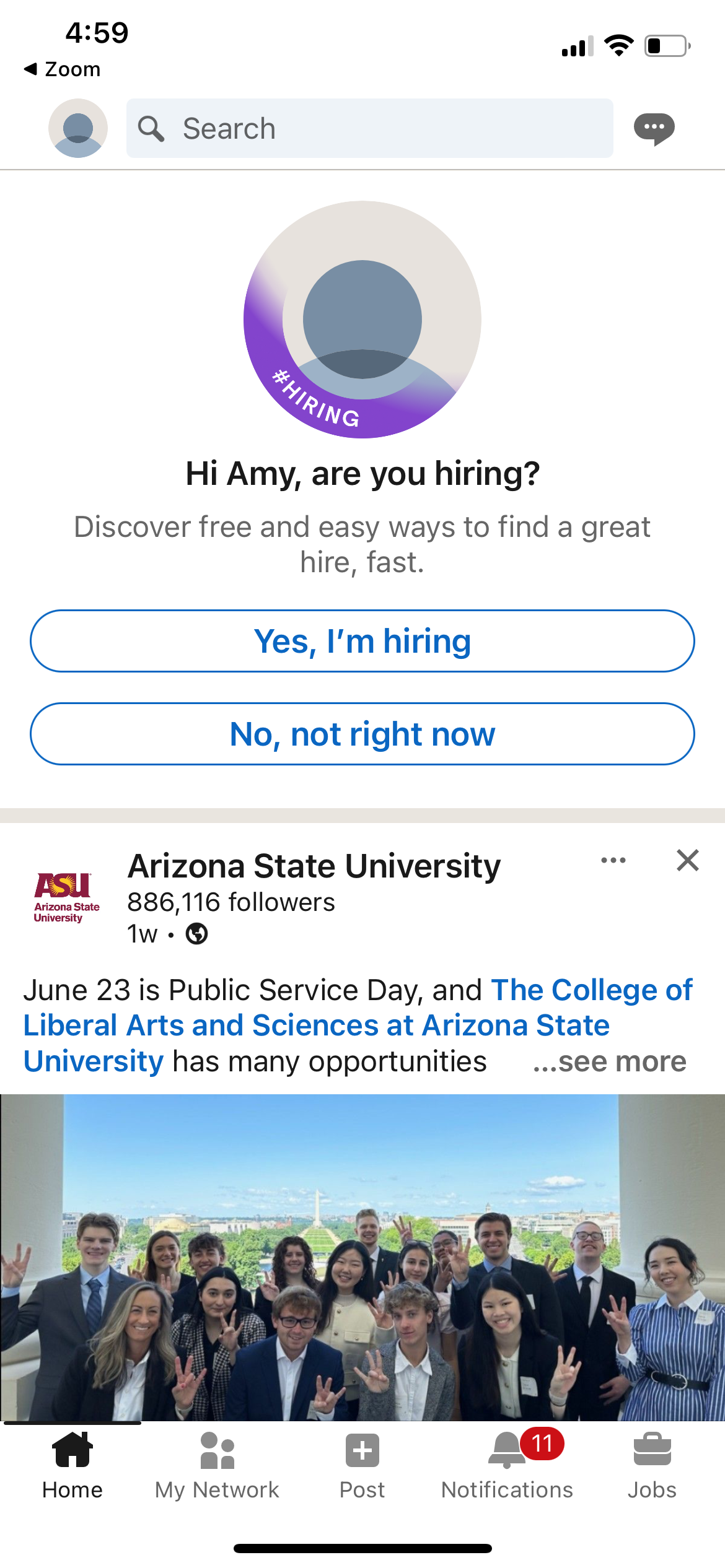 linkedin app screenshot 70