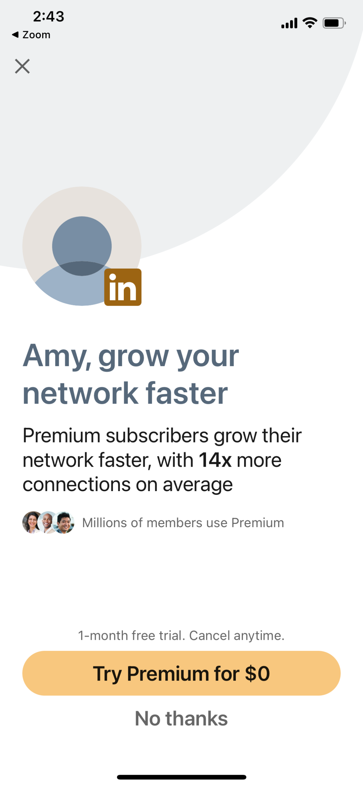 linkedin app screenshot 43