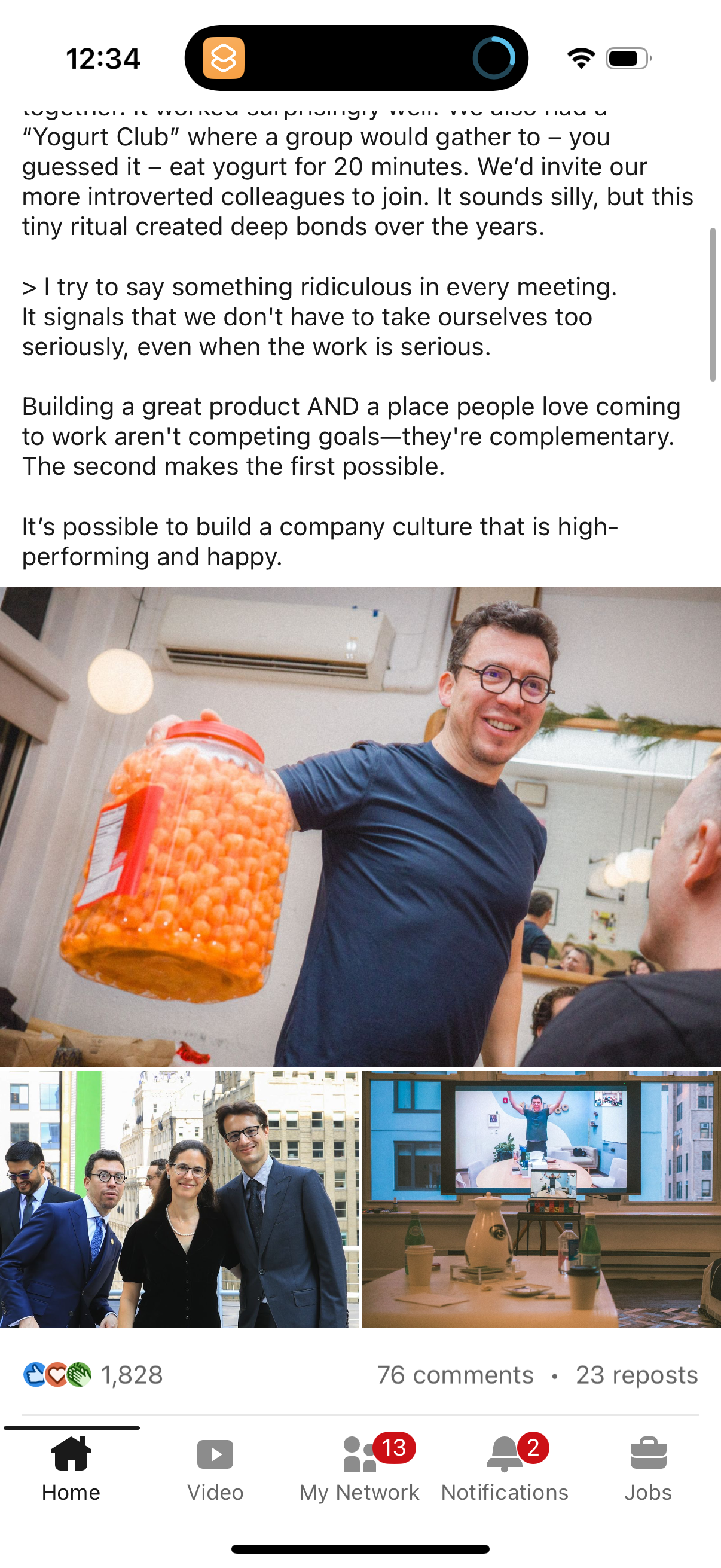 linkedin app screenshot 32
