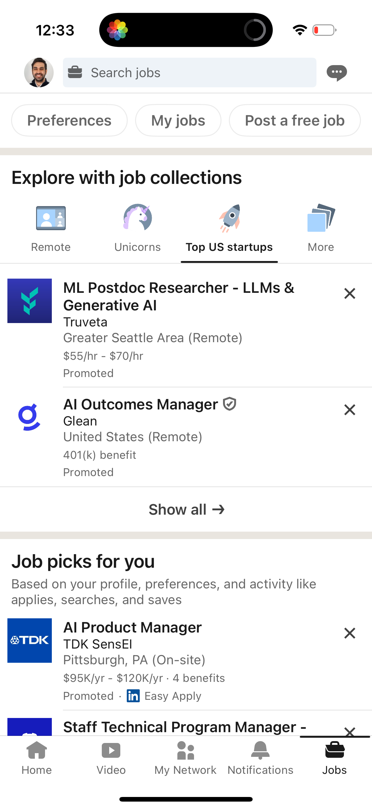 linkedin app screenshot 13