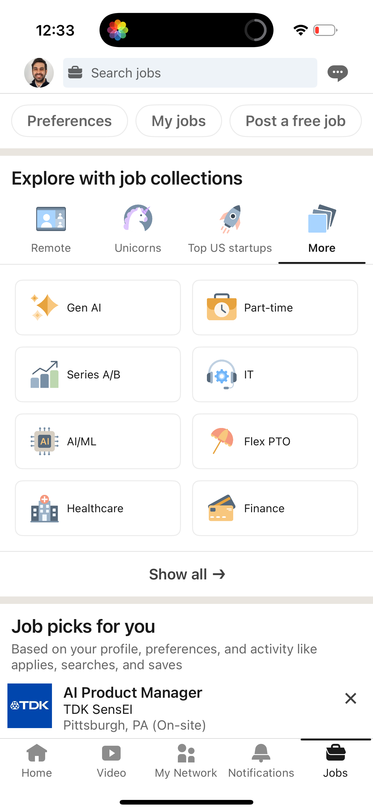 linkedin app screenshot 12
