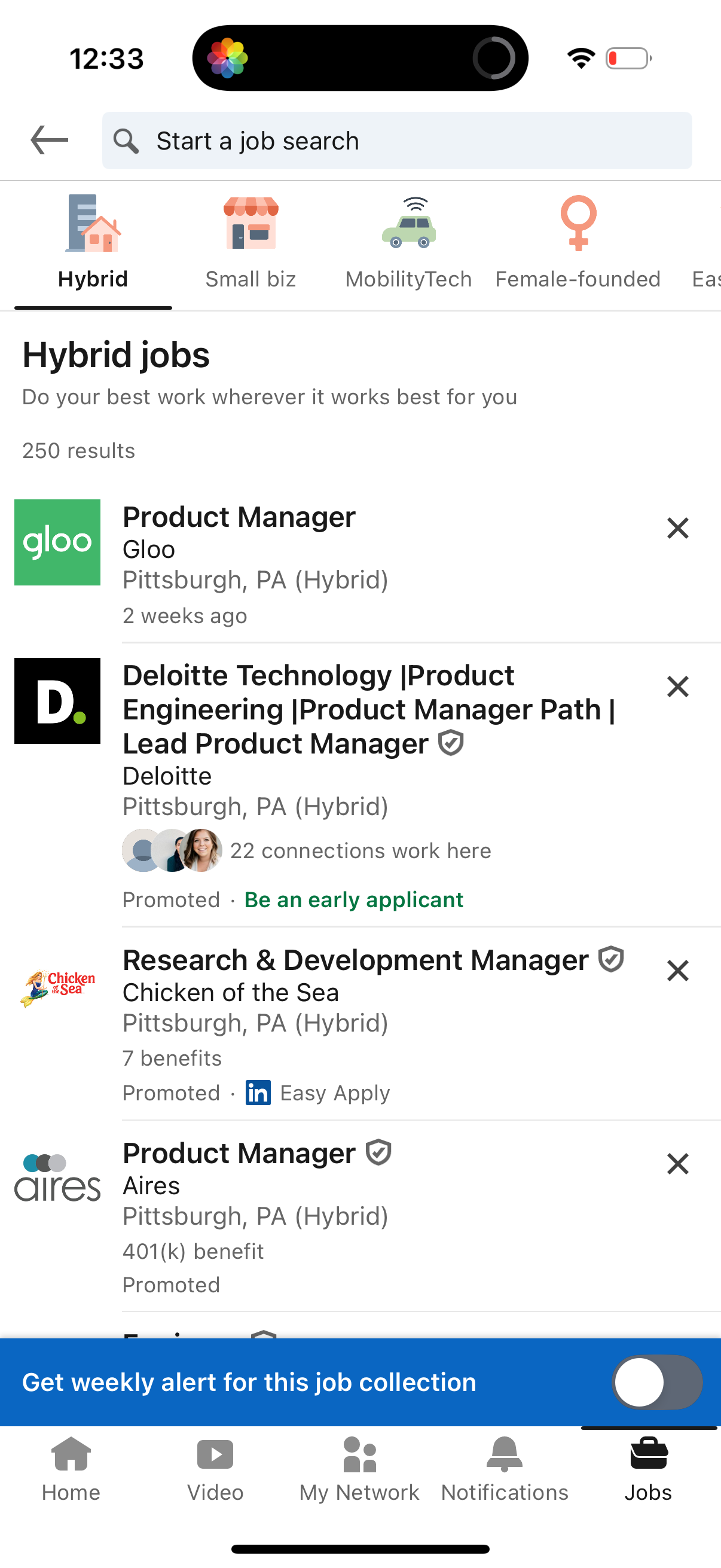 linkedin app screenshot 11