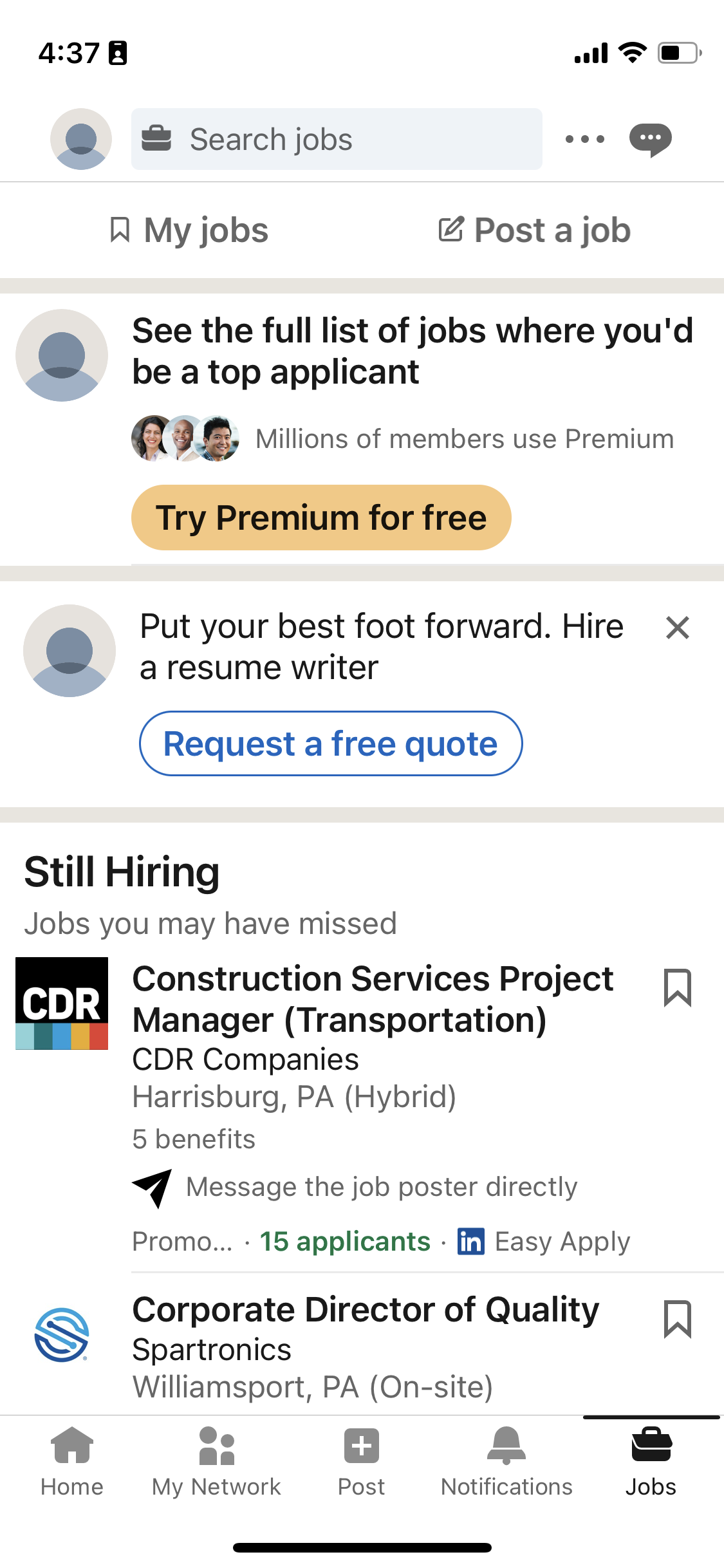 linkedin app screenshot 141