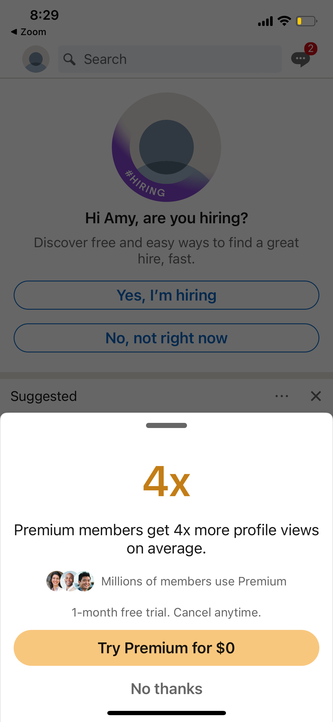 linkedin app screenshot 125