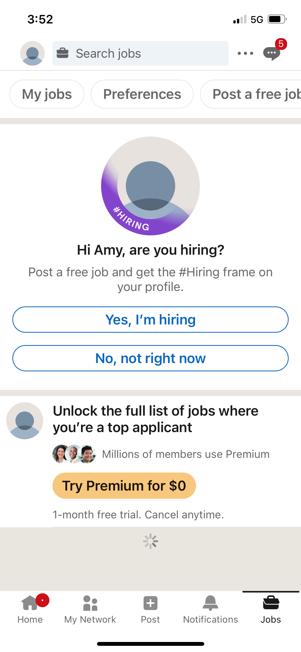 linkedin app screenshot 81