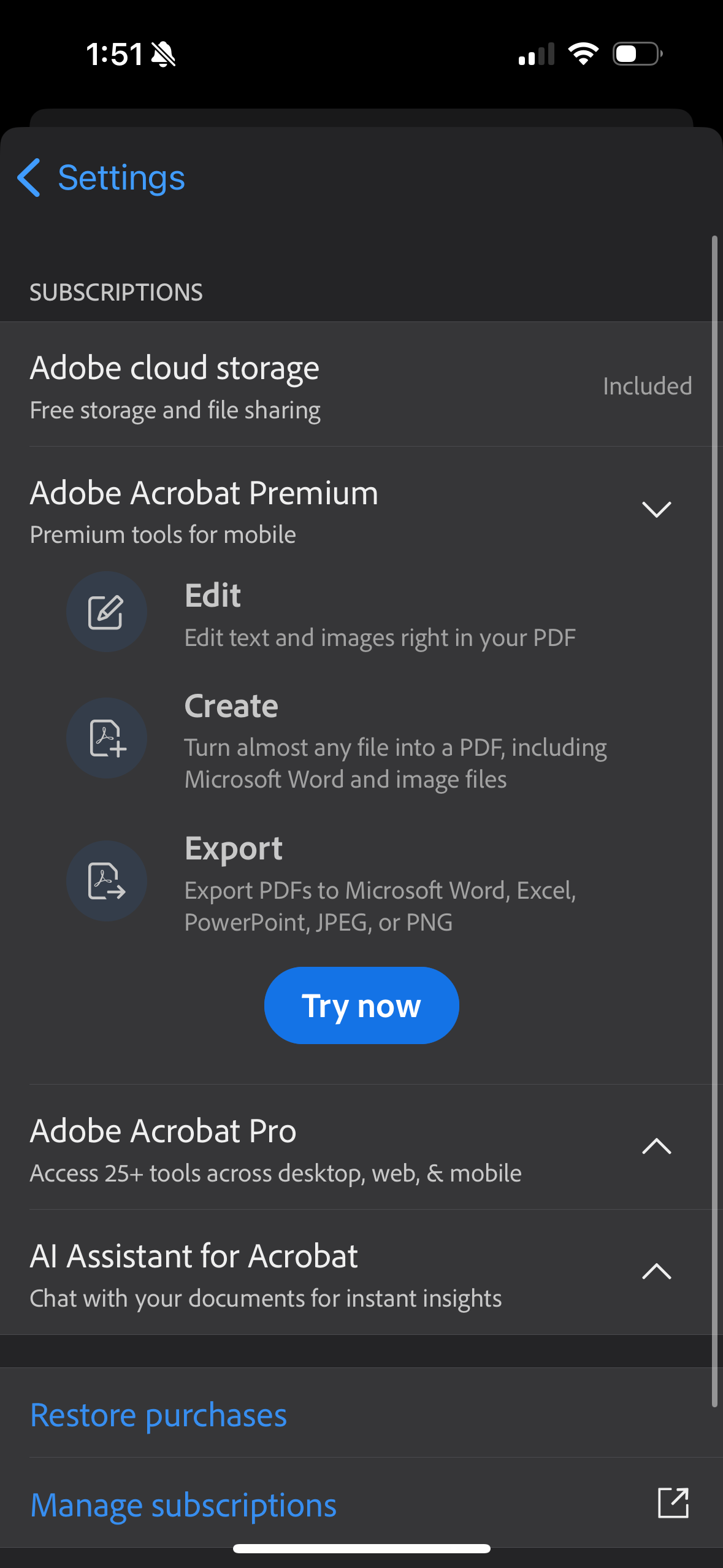 acrobat app screenshot 46