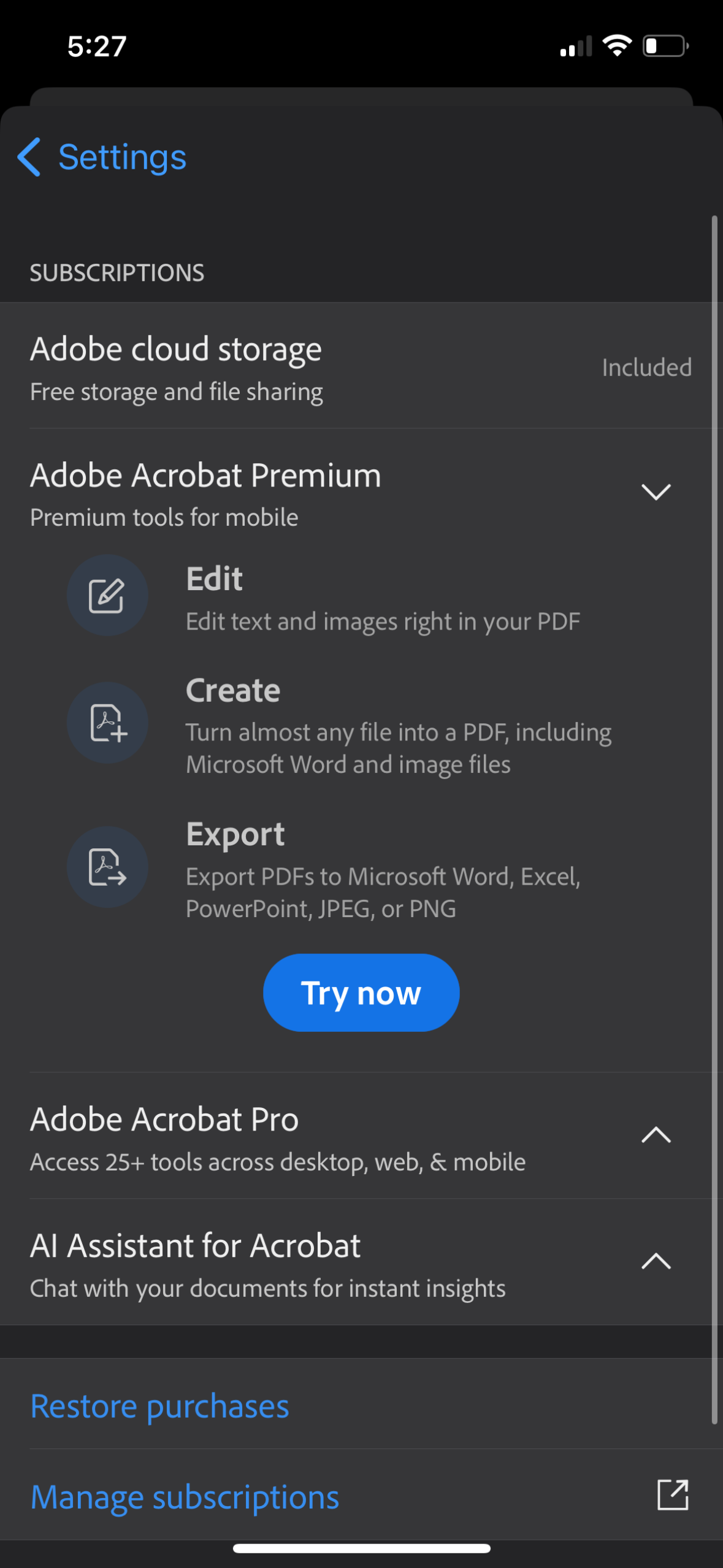 acrobat app screenshot 45