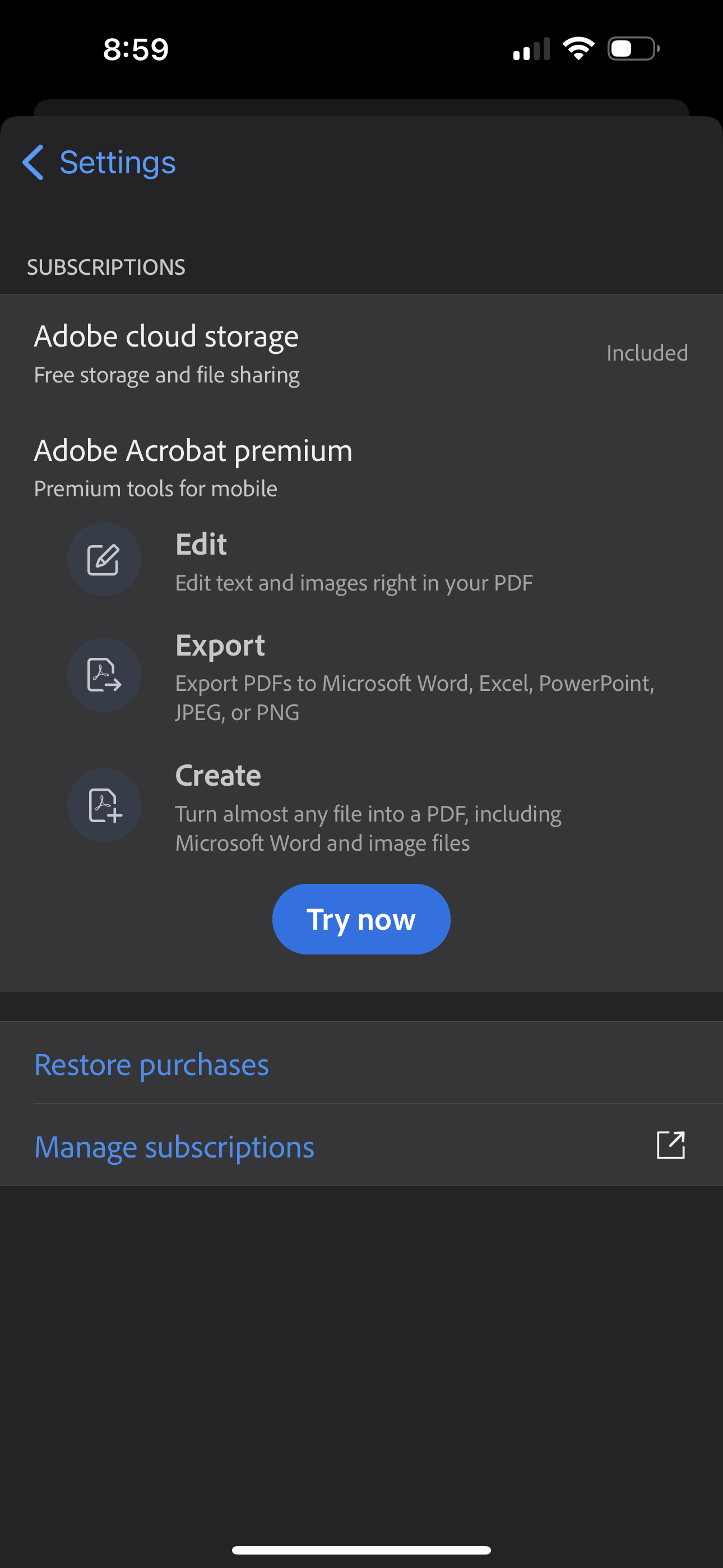 acrobat app screenshot 147