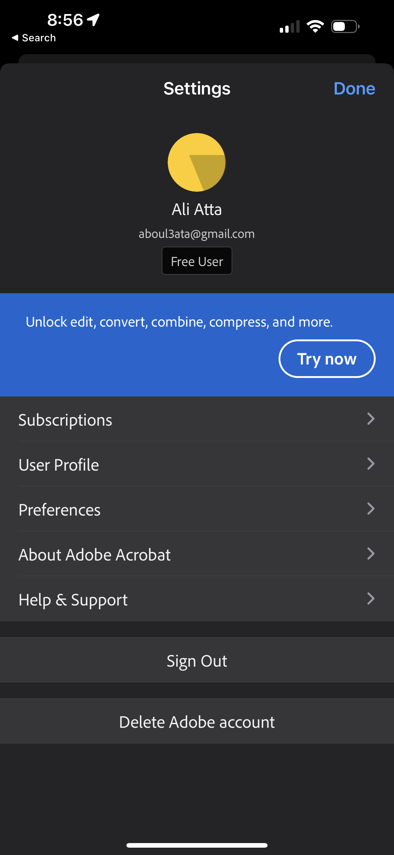 acrobat app screenshot 134
