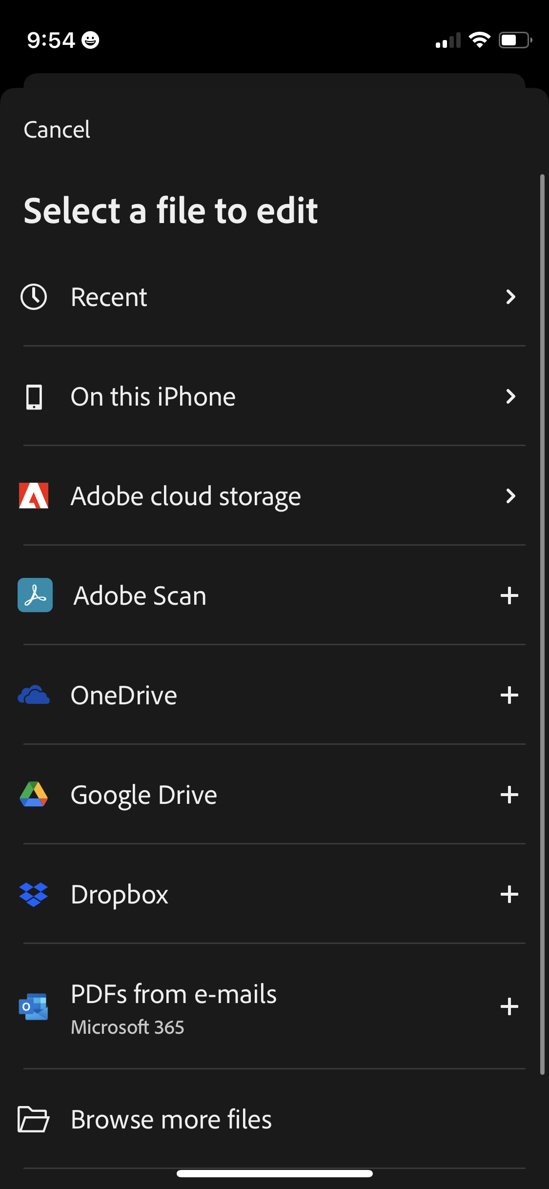 acrobat app screenshot 123