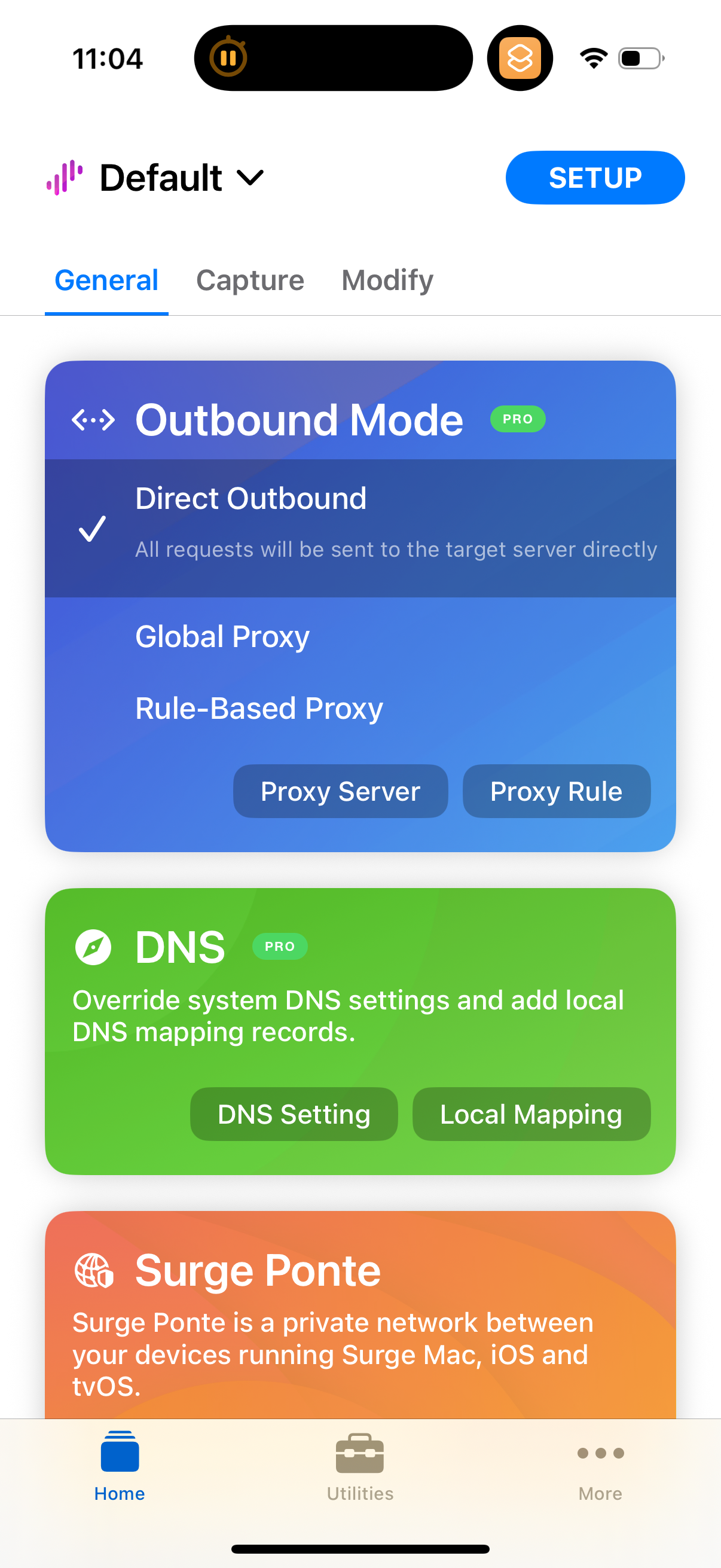 surge app screenshot 2