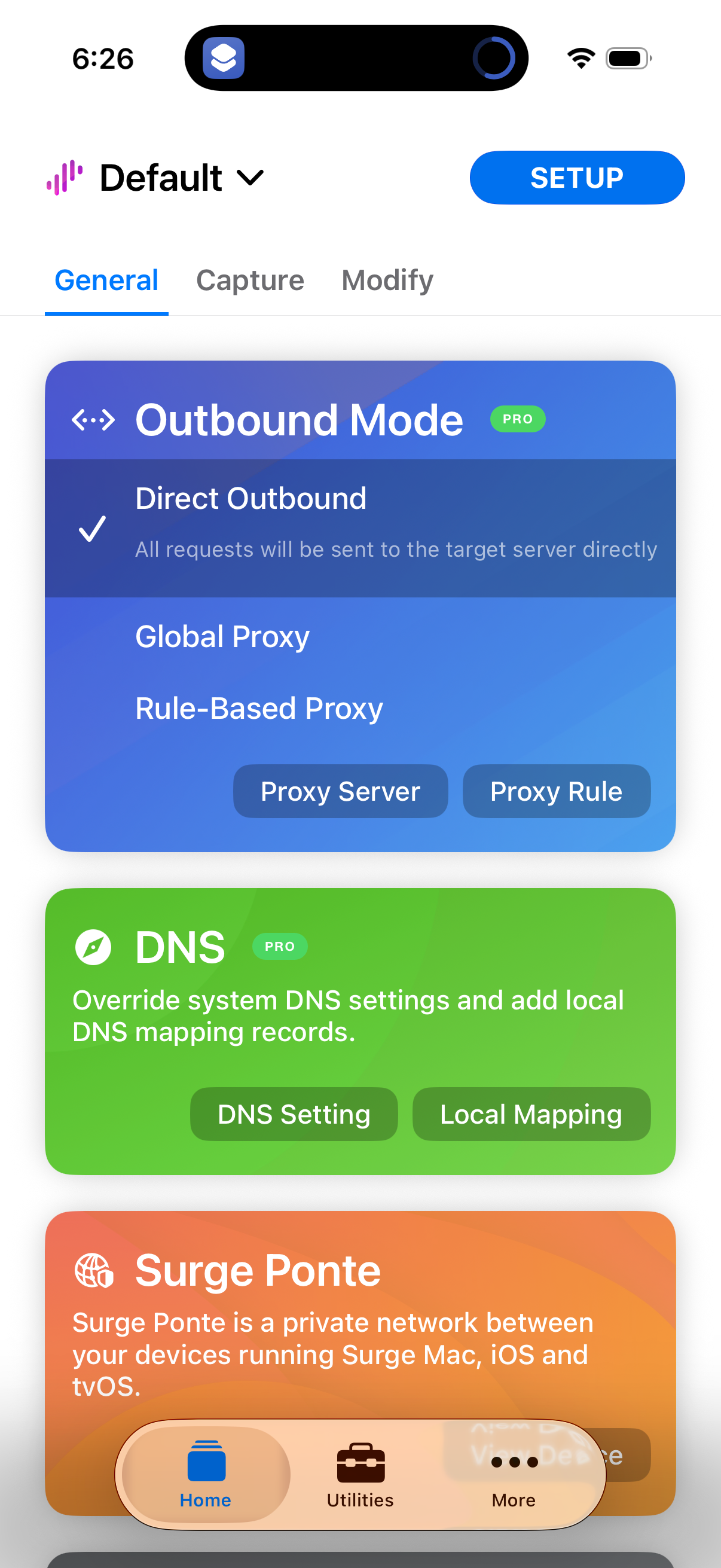 surge app screenshot 1