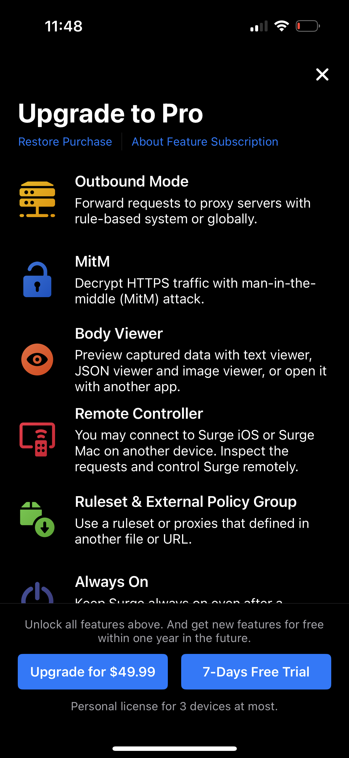 surge app screenshot 57