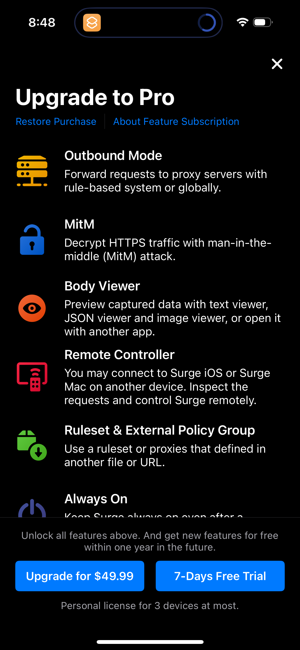 surge app screenshot 46