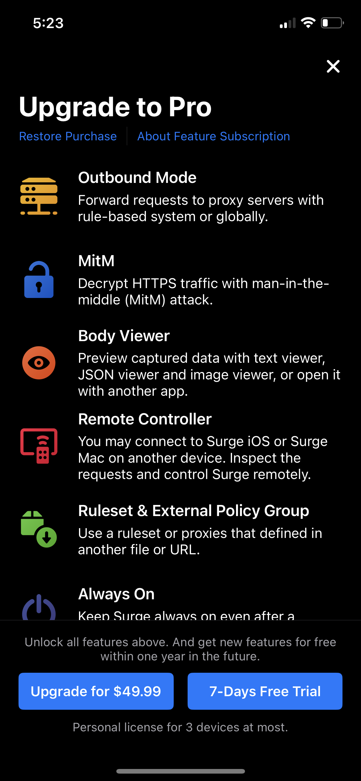 surge app screenshot 20