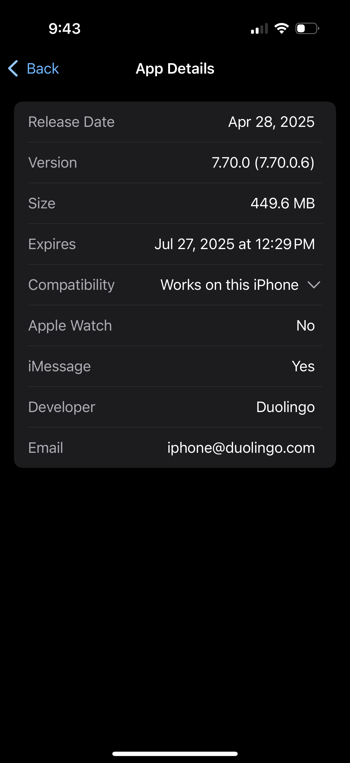 testflight app screenshot 5
