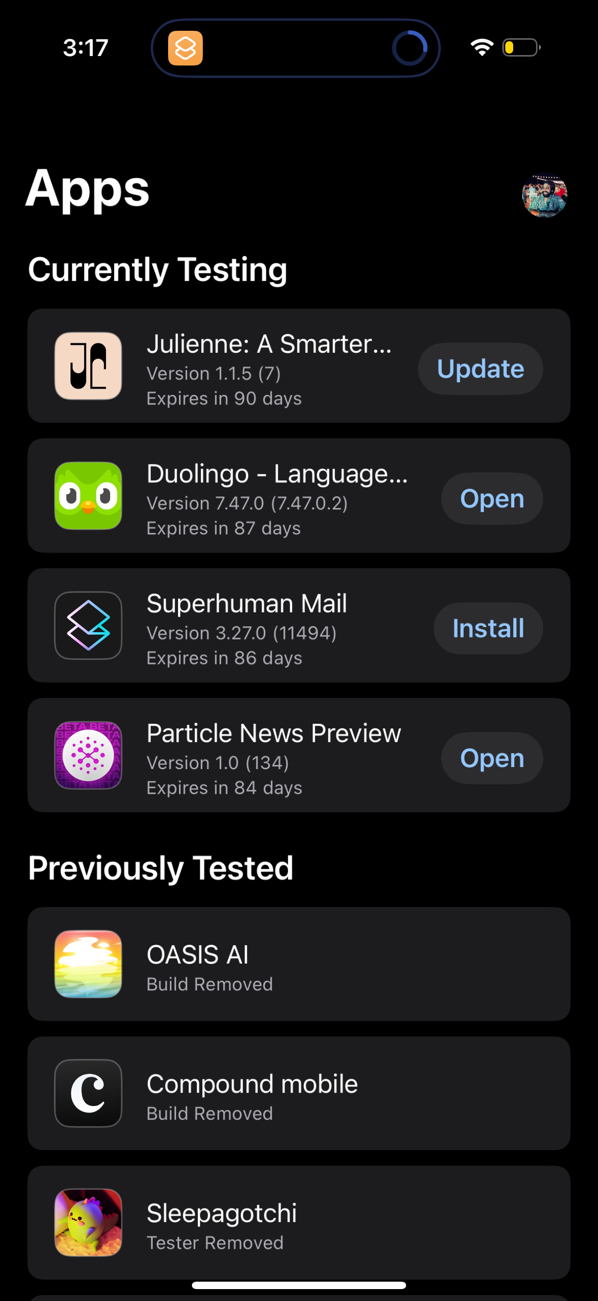 testflight app screenshot 25