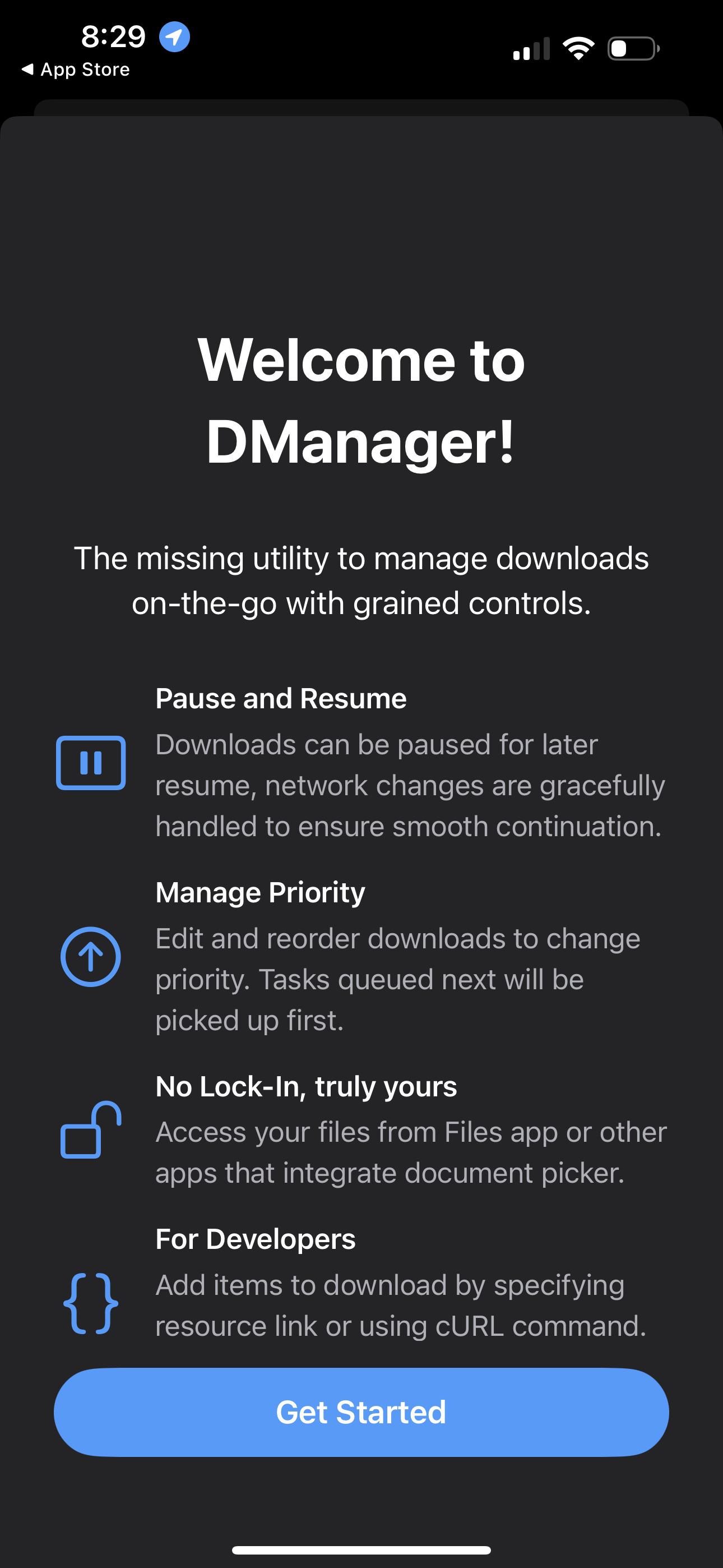 dmanager app screenshot 2