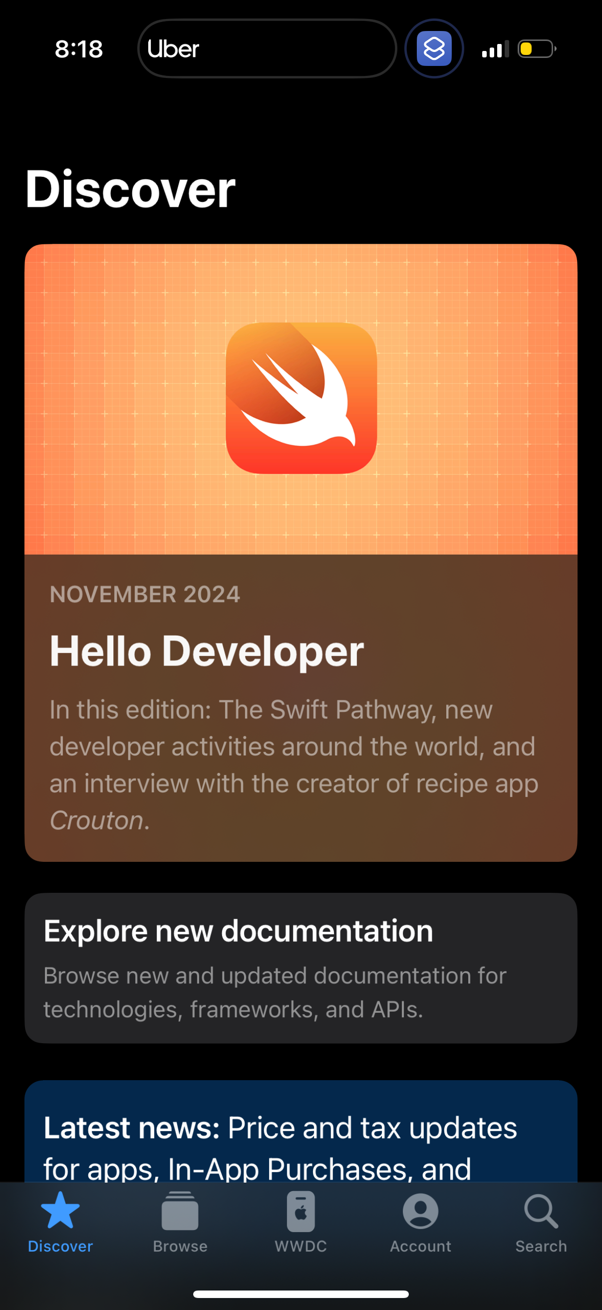 apple-developer app screenshot 5