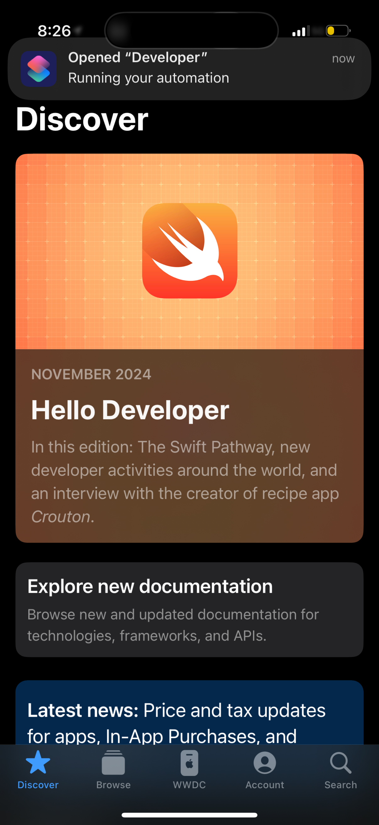 apple-developer app screenshot 4