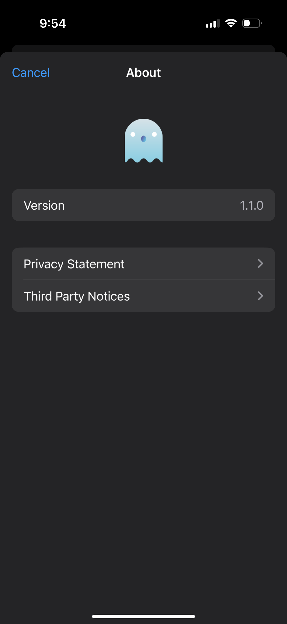 spectre app screenshot 5