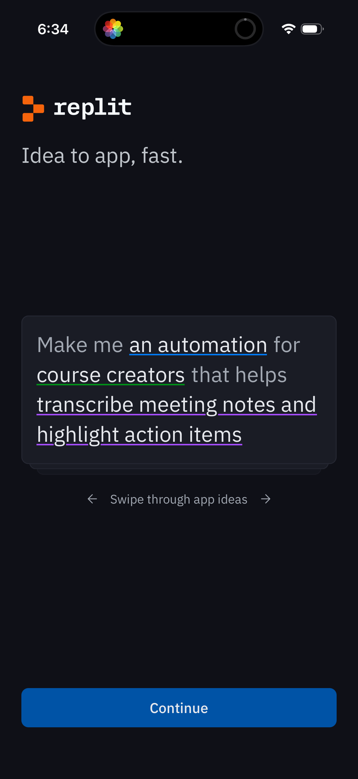 replit app screenshot 7