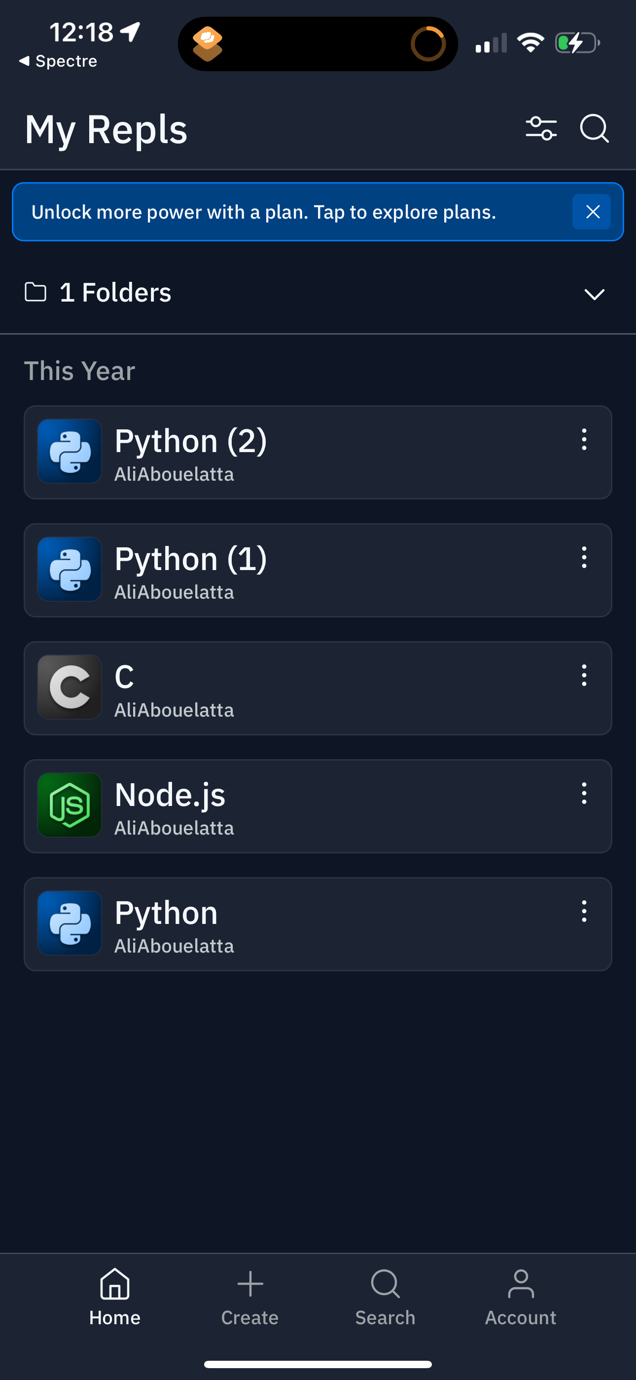 replit app screenshot 109