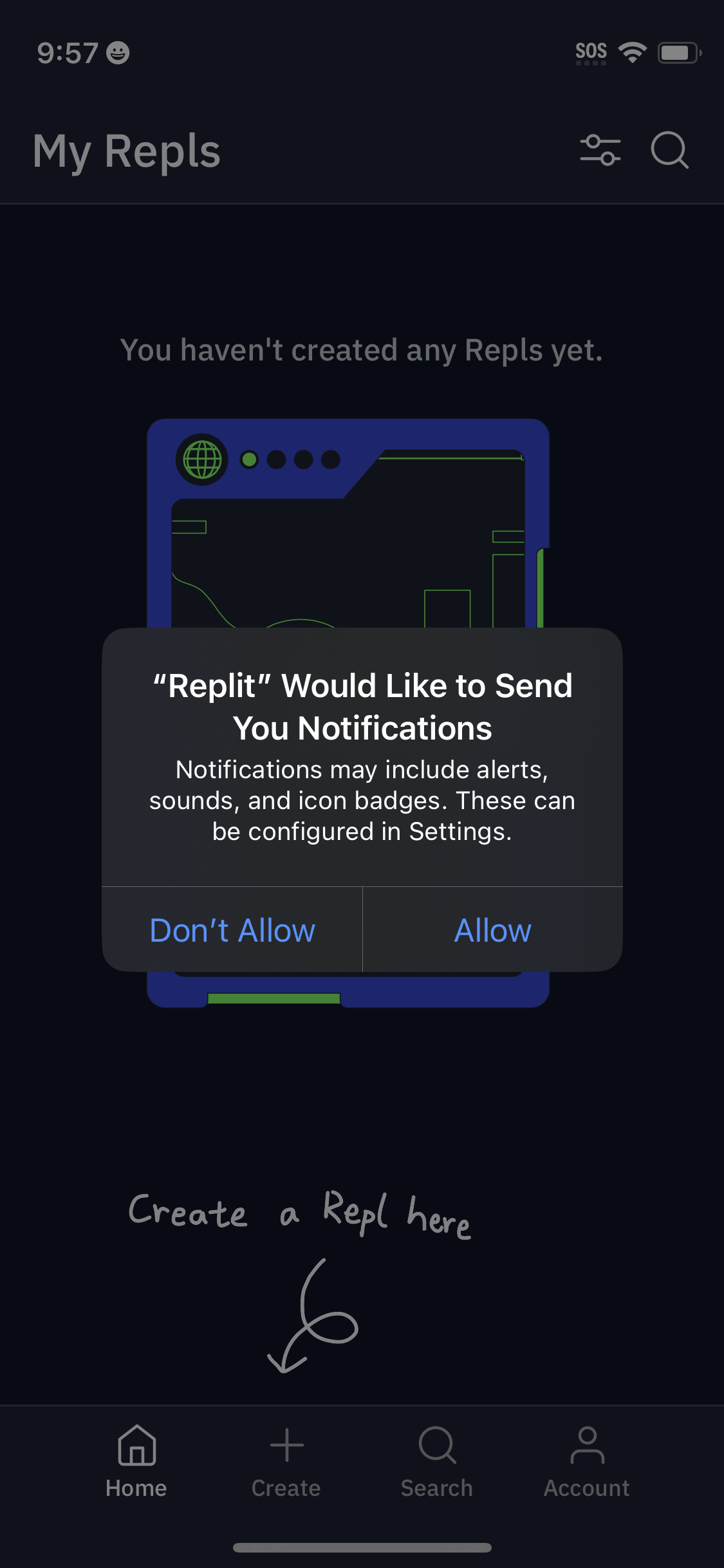 replit app screenshot 95