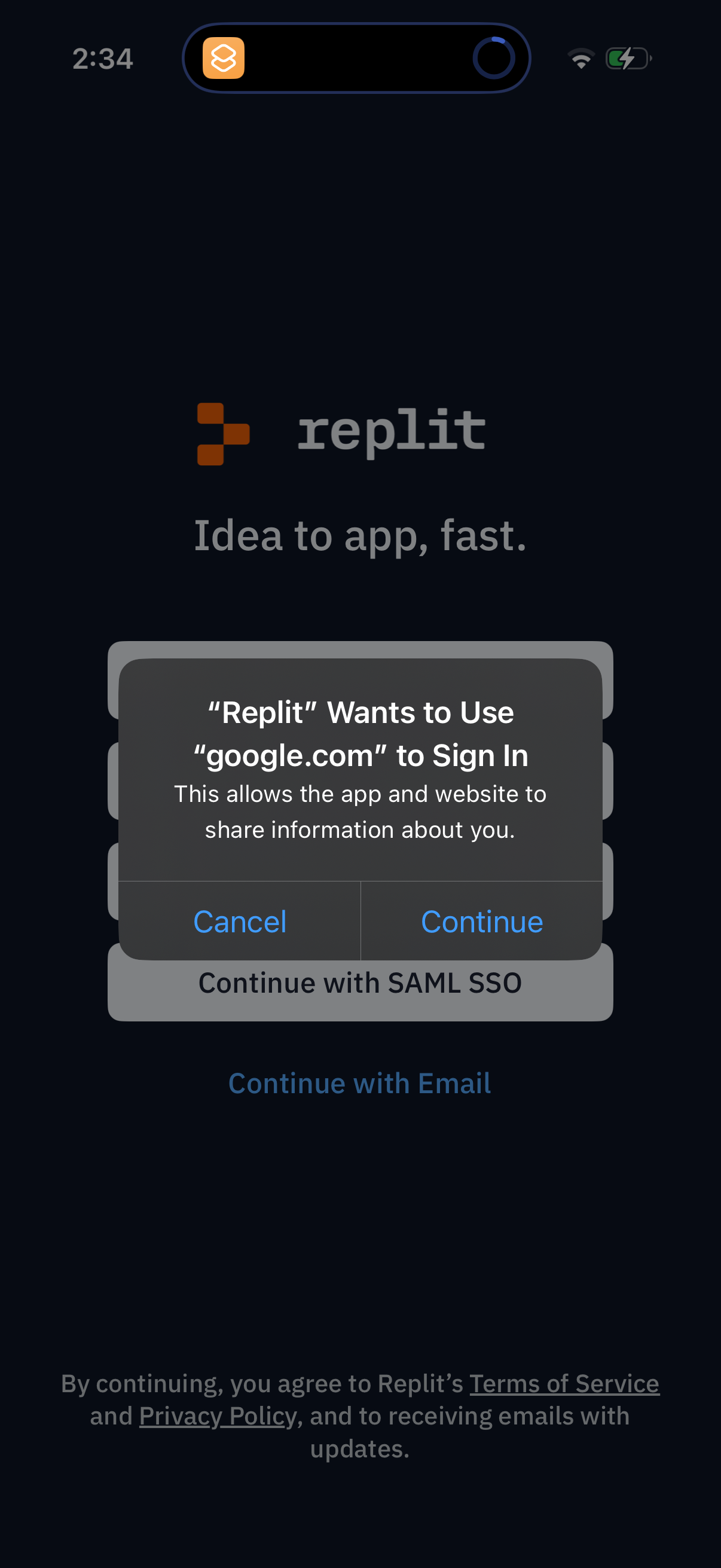 replit app screenshot 16