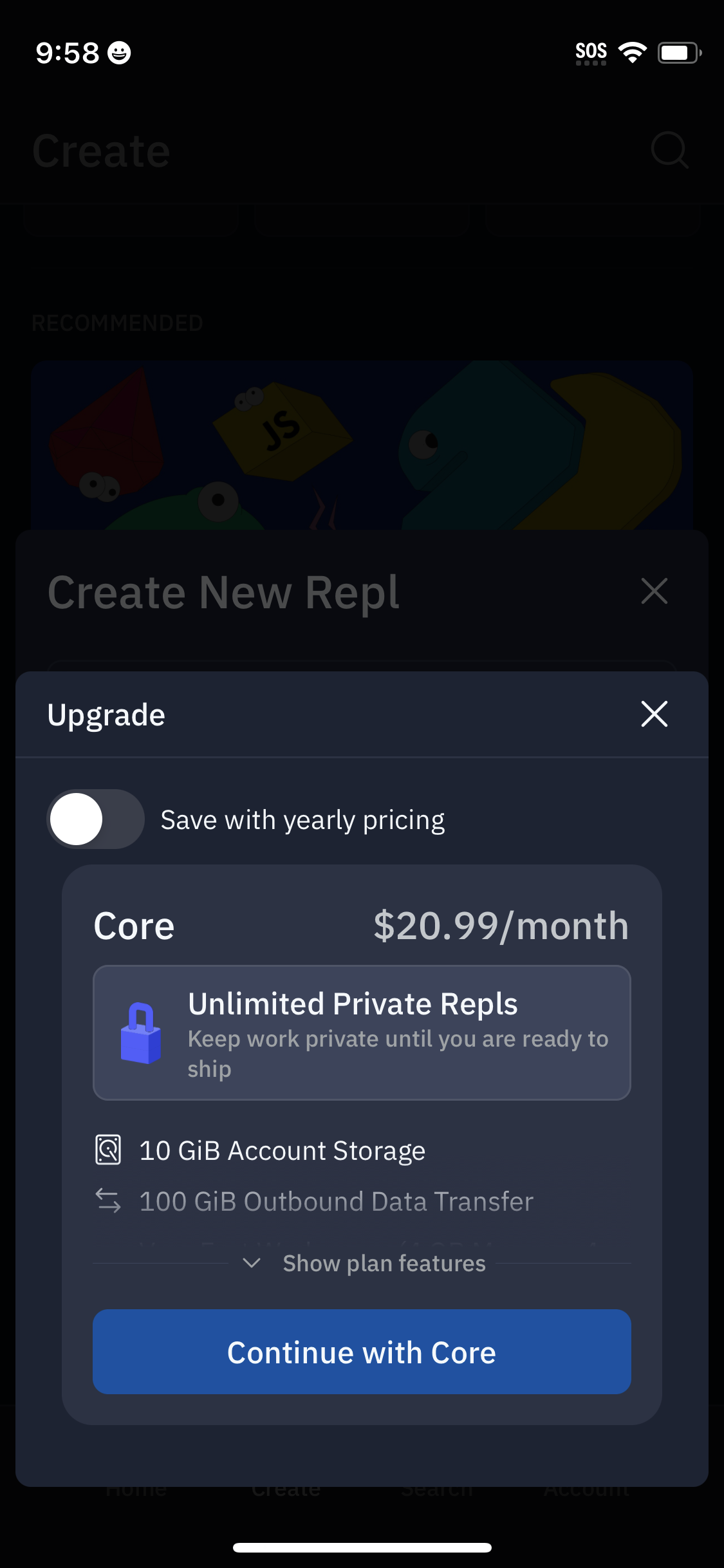 replit app screenshot 86